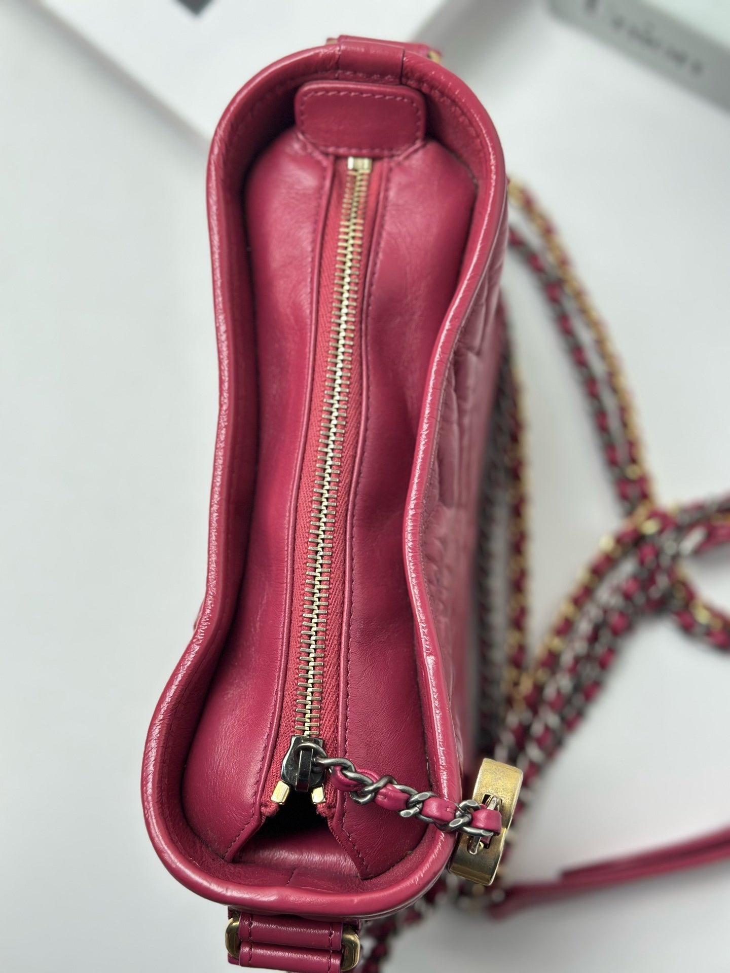 Chanel - Gabrielle Hobo Bag - Leather - Pink - (small)