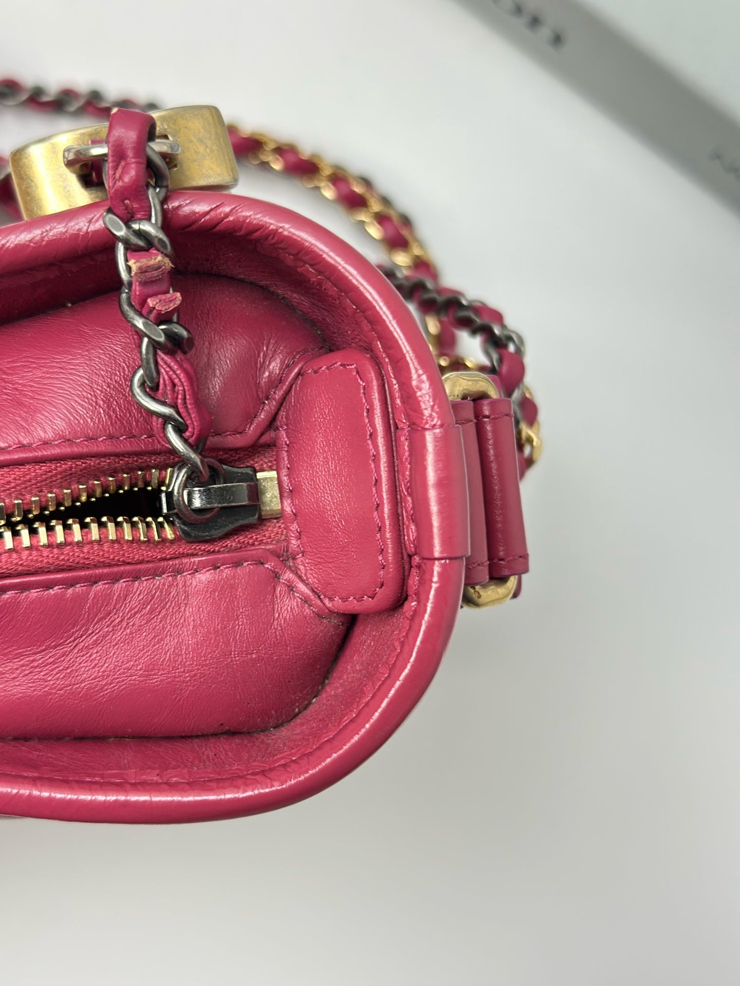 Chanel - Gabrielle Hobo Bag - Leather - Pink - (small)