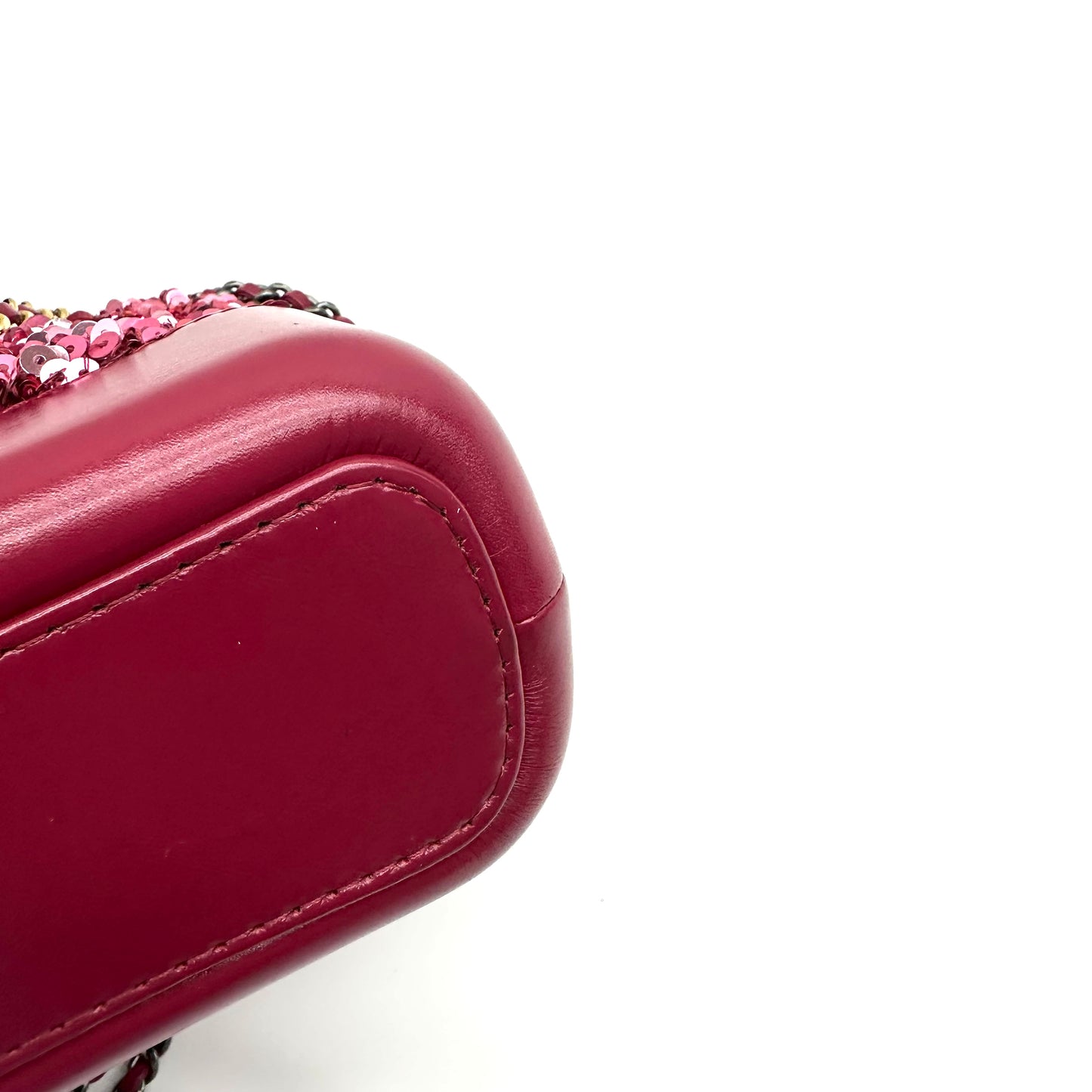 Chanel - Gabrielle Hobo Bag - Leather - Red - (Small)