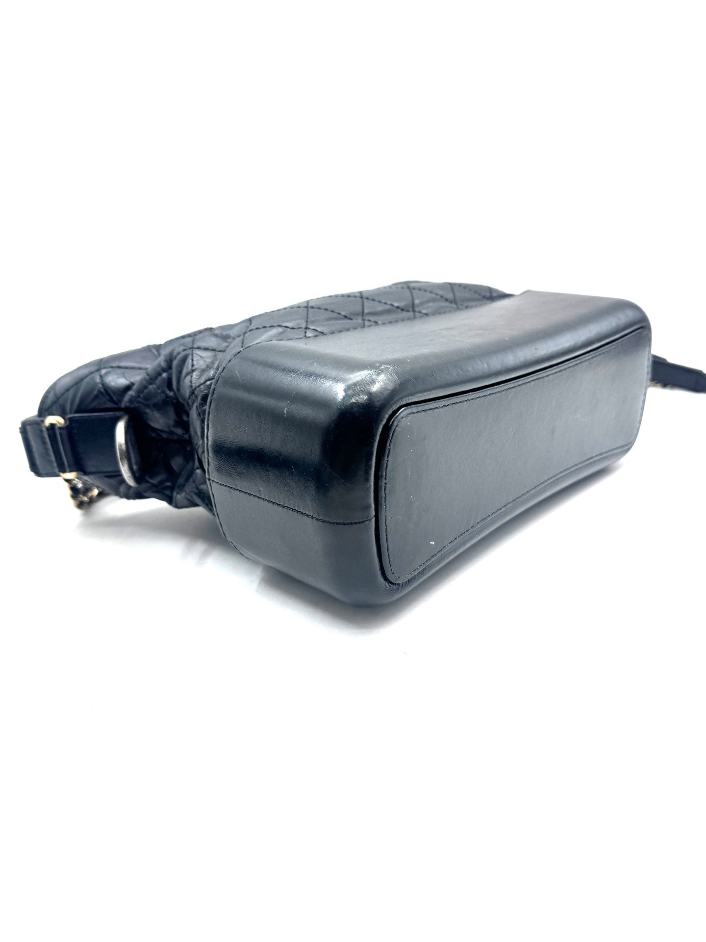 Chanel - Gabrielle Hobo - Cowhide leather - Black - (small)