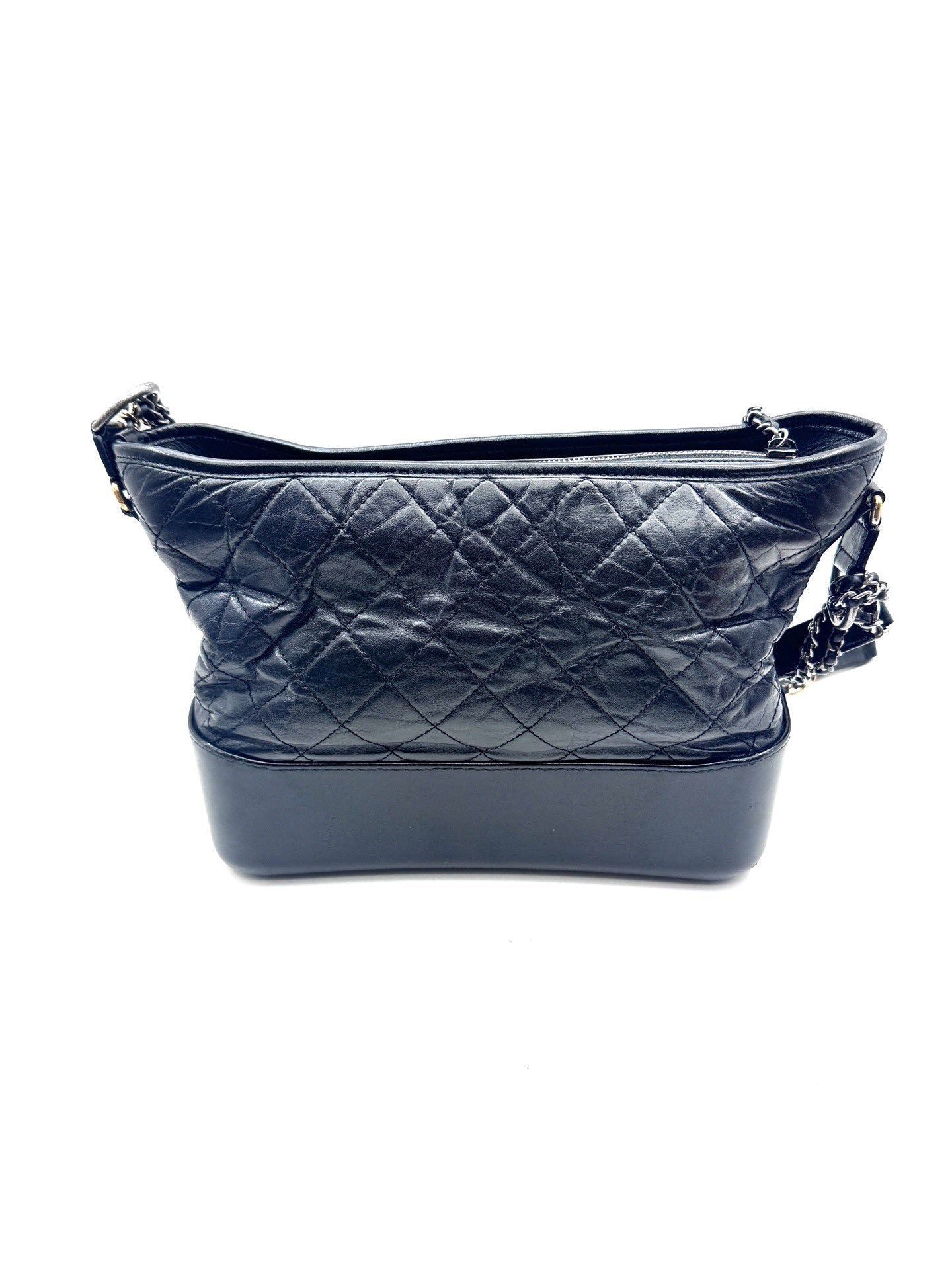 Chanel - Gabrielle Hobo - Cowhide leather - Black - (small)