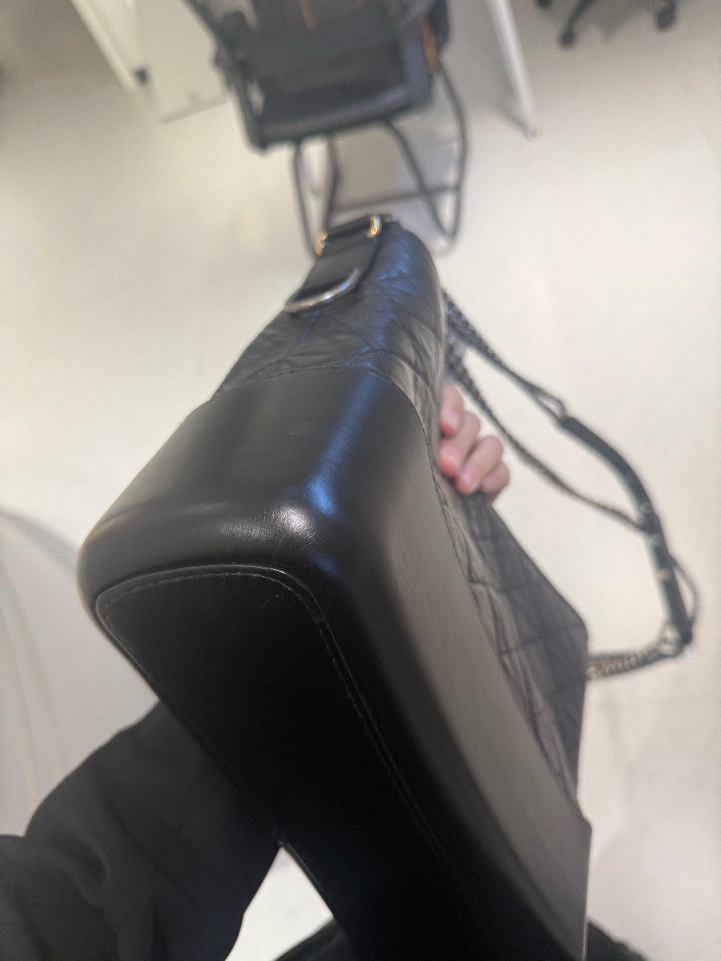 Chanel - Gabrielle Hobo - Leather - Black - (medium)