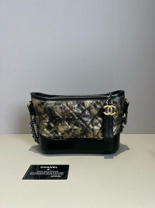Chanel - Gabrielle Hobo - Leather - Black - (small)