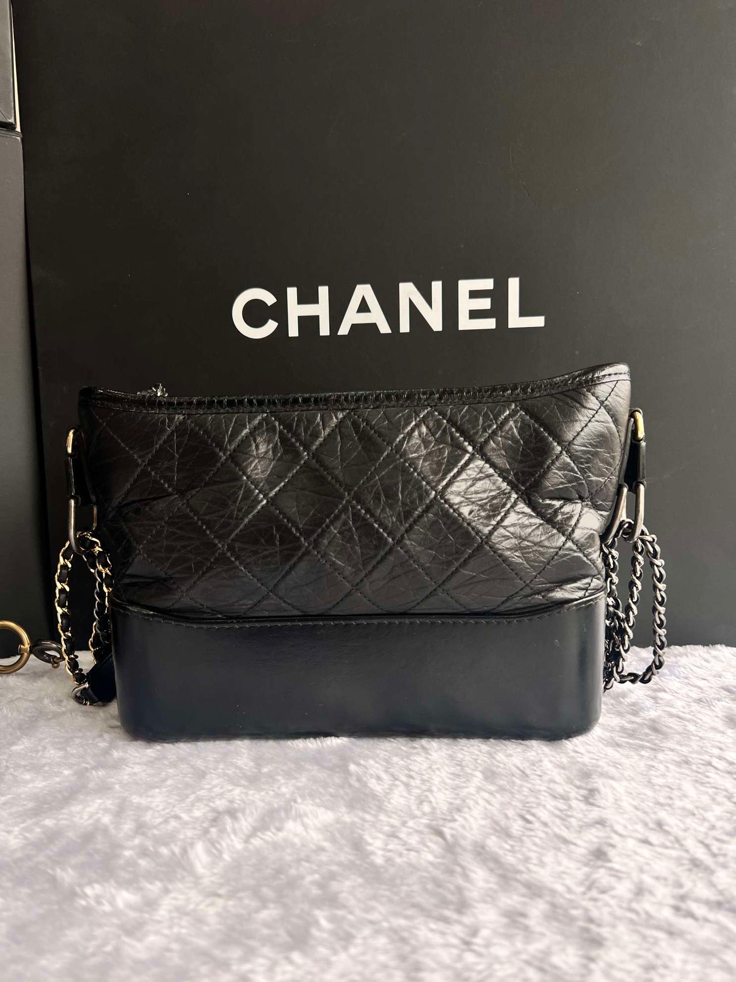 Chanel - Gabrielle Hobo - Leather - Black - (small)