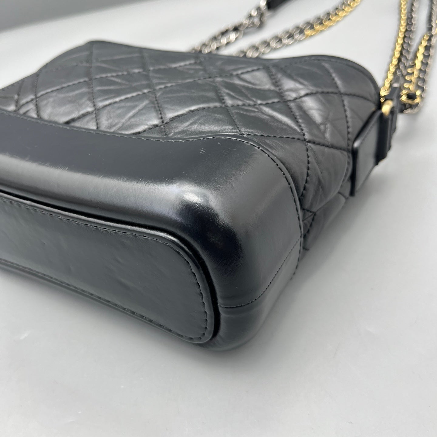 Chanel - Gabrielle Hobo - Leather - Black - (Small)