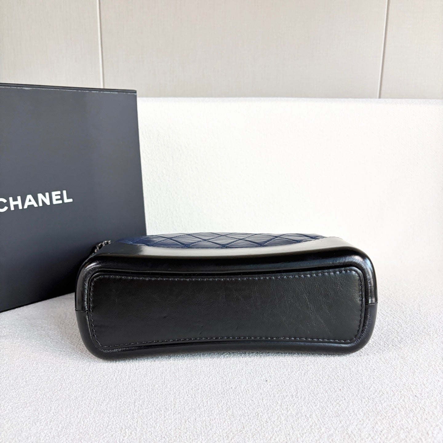 Chanel - Gabrielle Hobo - Leather - Blue - (medium)