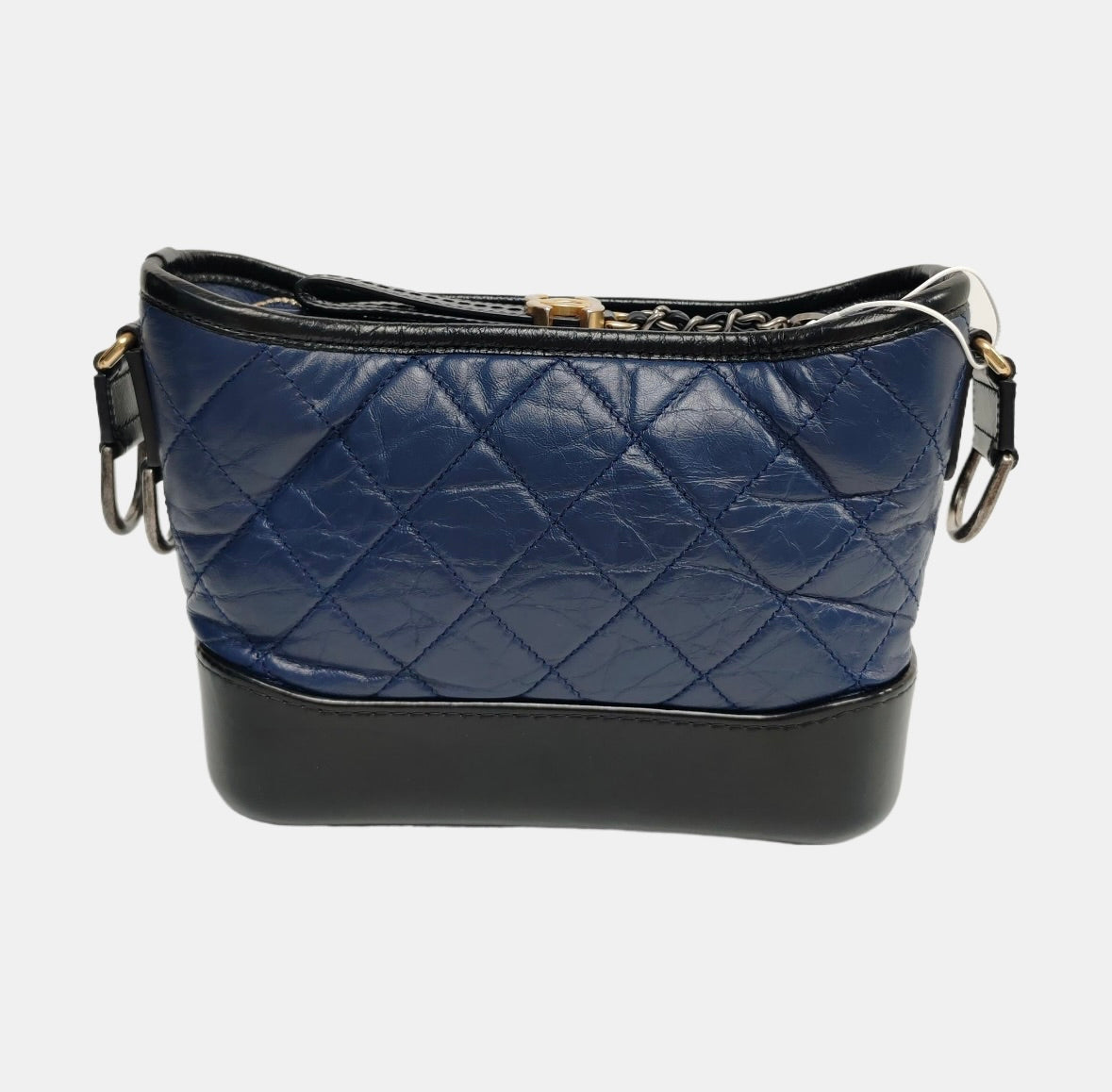 Chanel - Gabrielle Hobo - Leather - Blue - (mini)