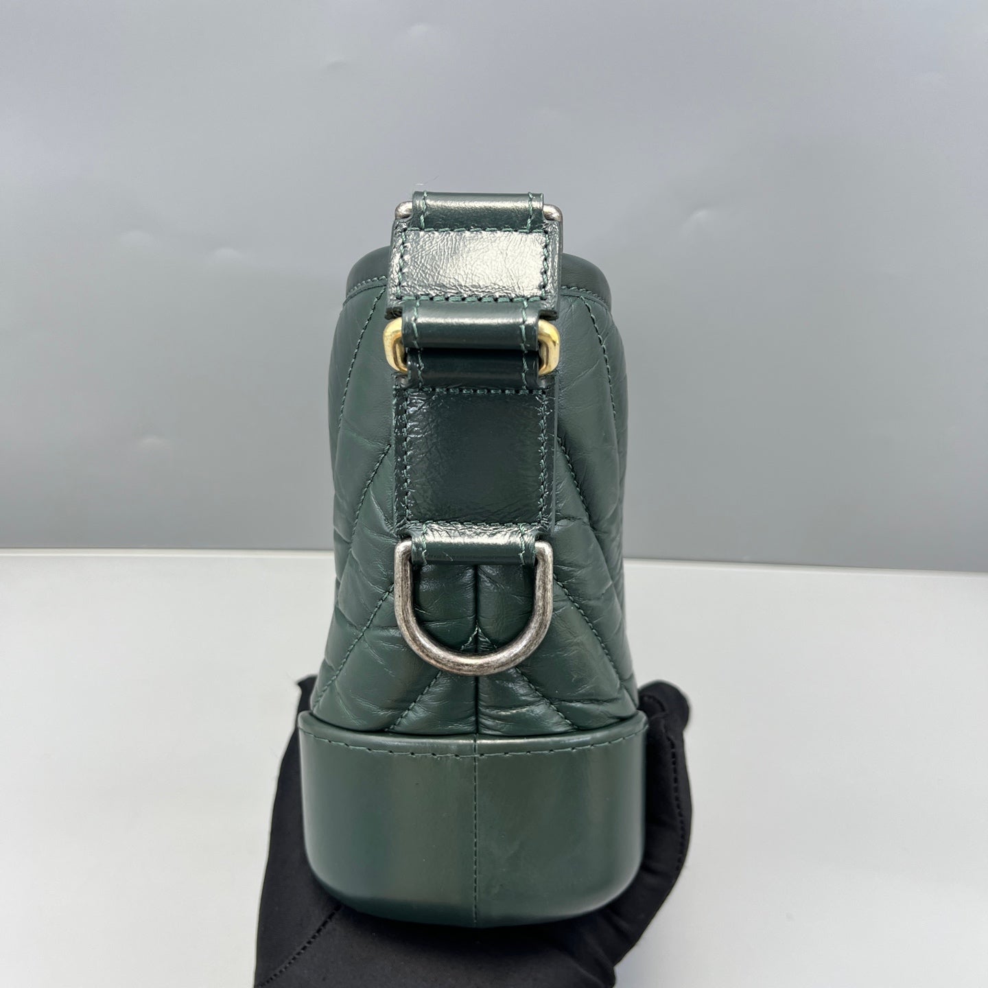 Chanel - Gabrielle Hobo - Leather - Green - (small)