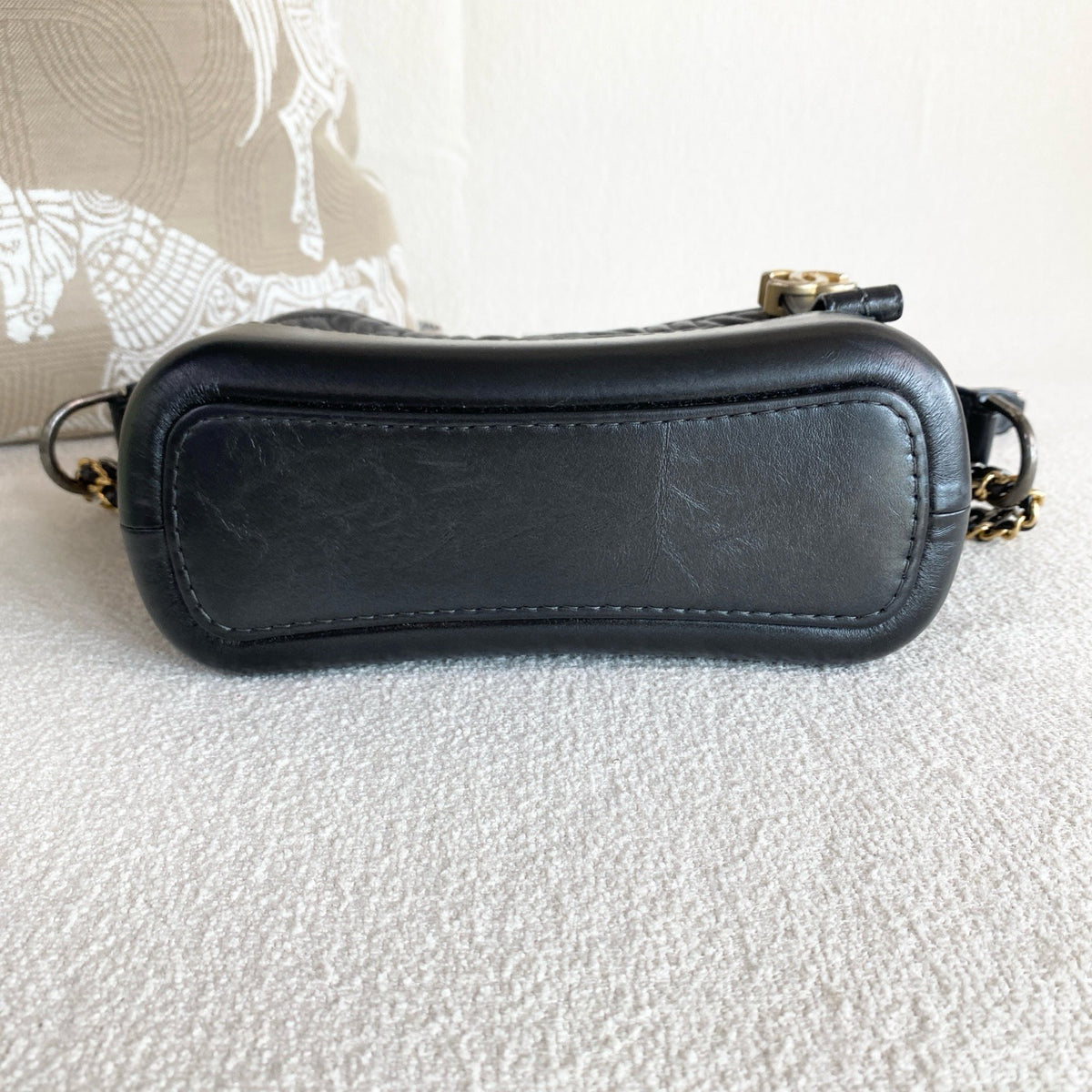 Chanel - Gabrielle Hobo - Leather - Grey - (Small)