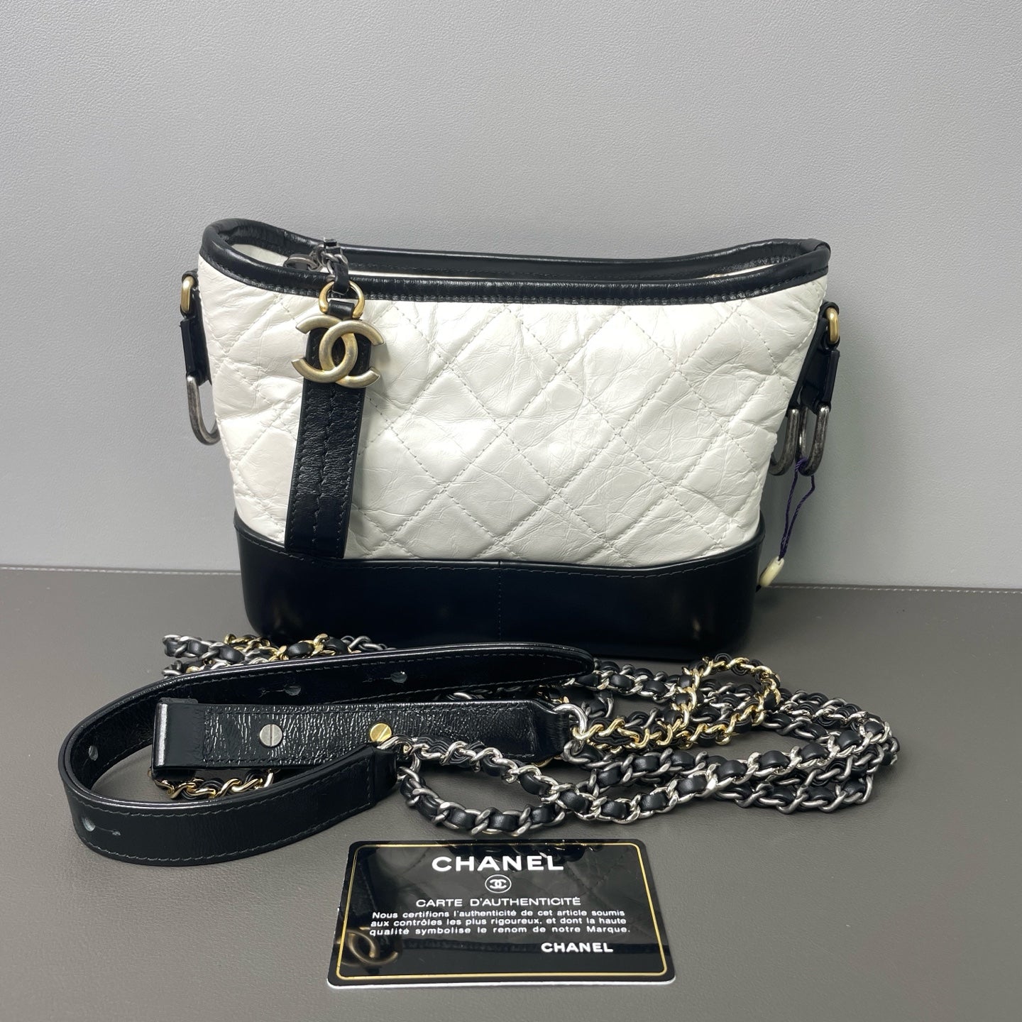 Chanel - Gabrielle Hobo - Leather - Multicolour - (small)