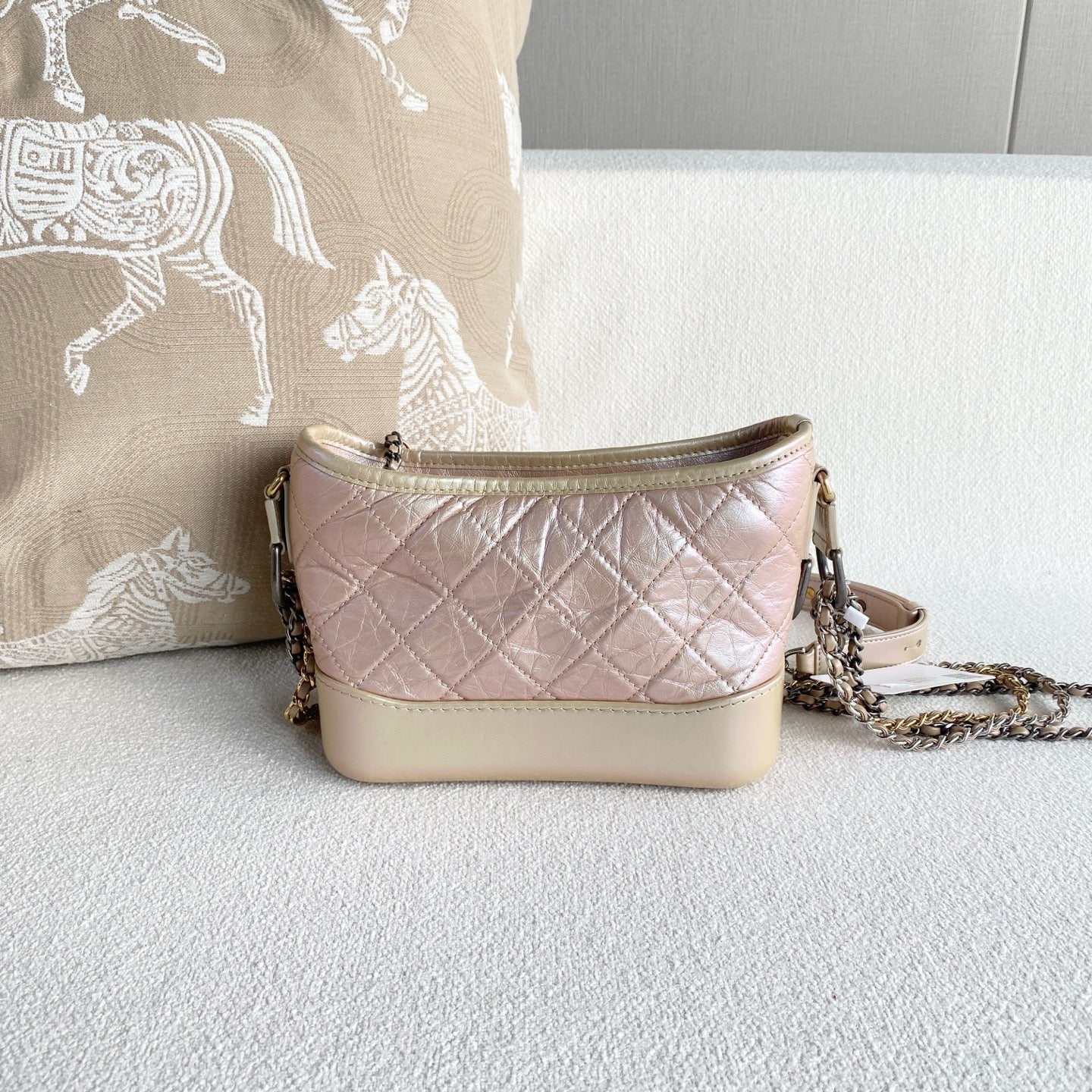 Chanel - Gabrielle Hobo - Leather - Pink - (small)