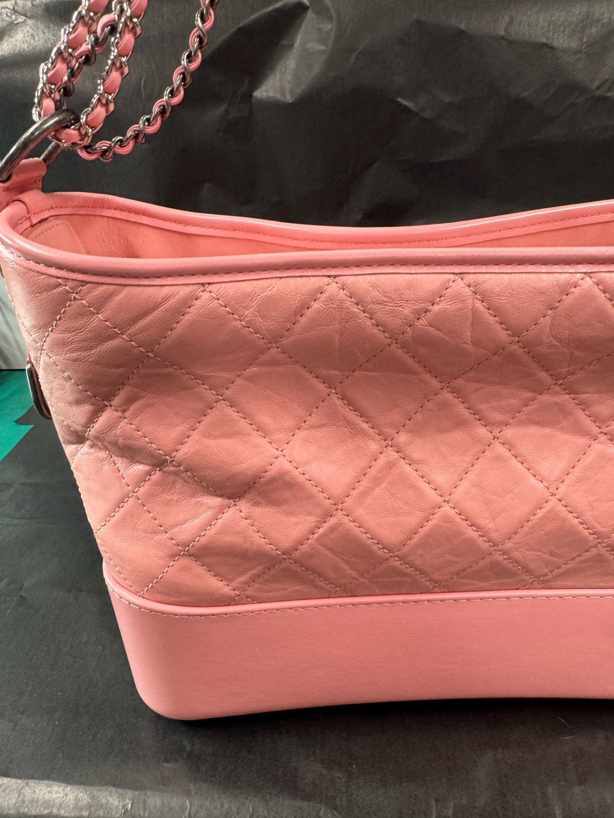 Chanel - Gabrielle Hobo Medium - Leather - Pink - (medium)