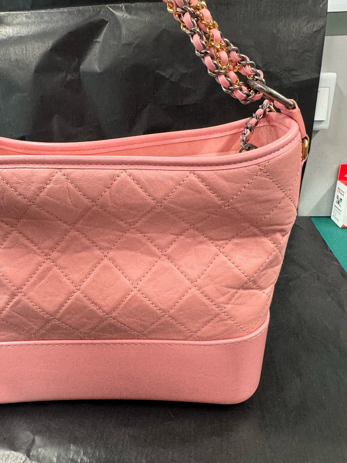 Chanel - Gabrielle Hobo Medium - Leather - Pink - (medium)