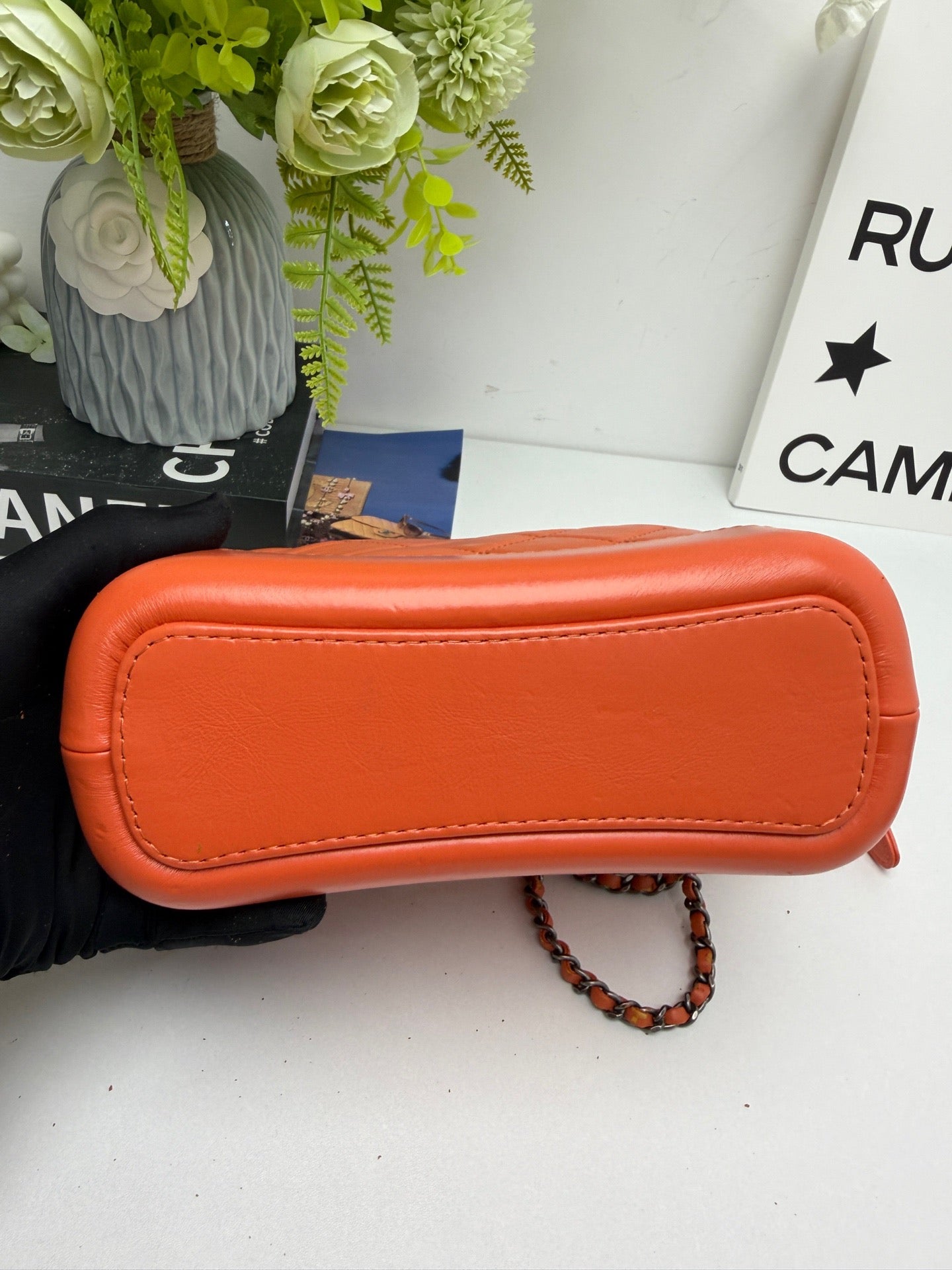 Chanel - Gabrielle Hobo Small - Leather - Orange - (small)