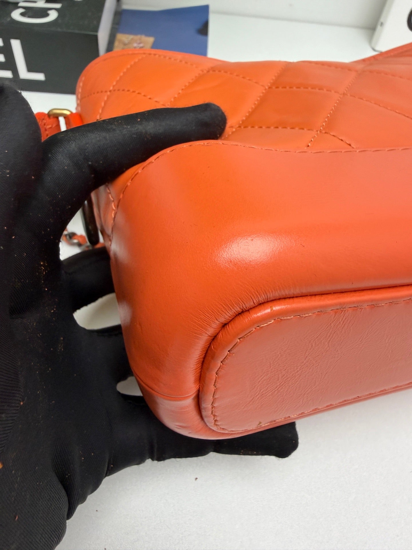 Chanel - Gabrielle Hobo Small - Leather - Orange - (small)