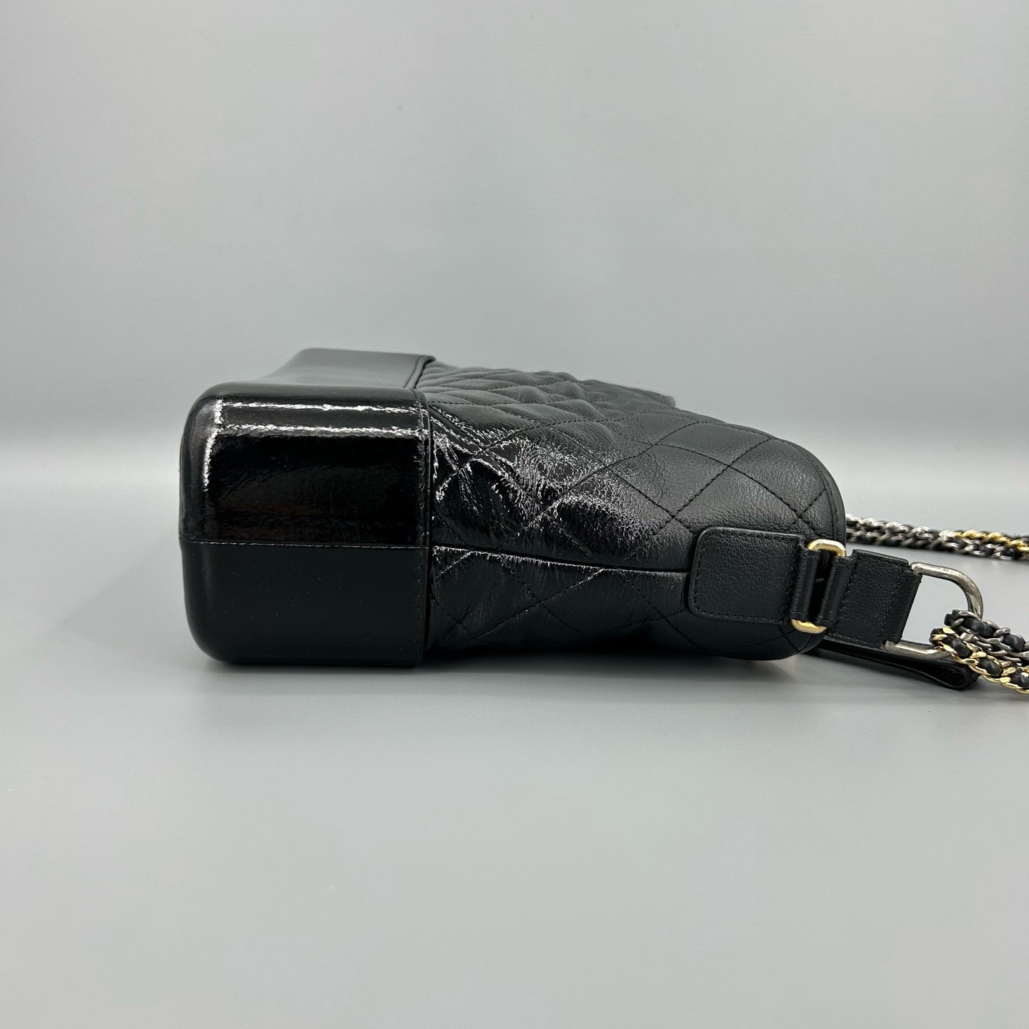 Chanel - Gabrielle - Leather - Black - (medium)