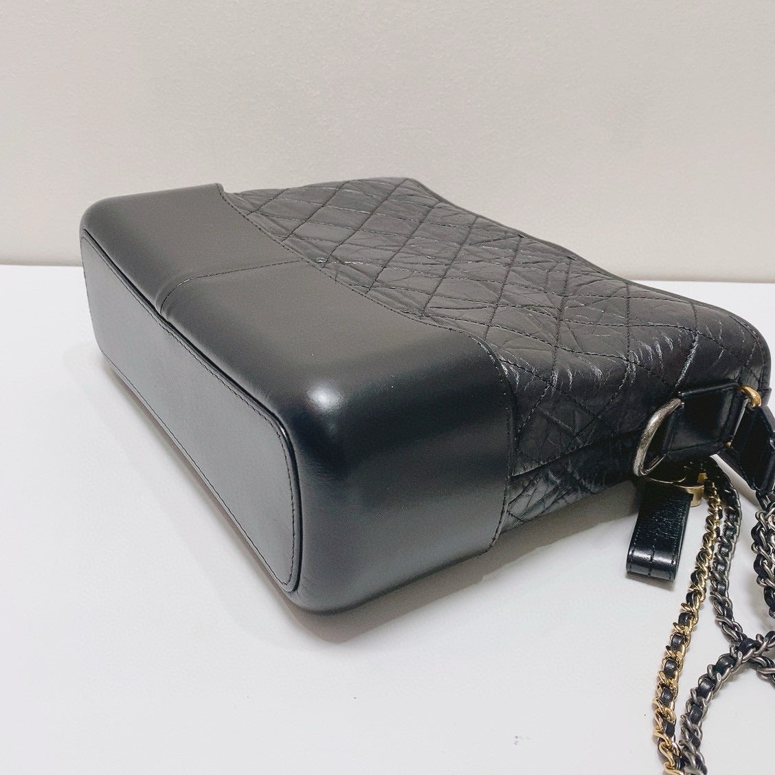 Chanel - Gabrielle - Leather - Black - (medium)