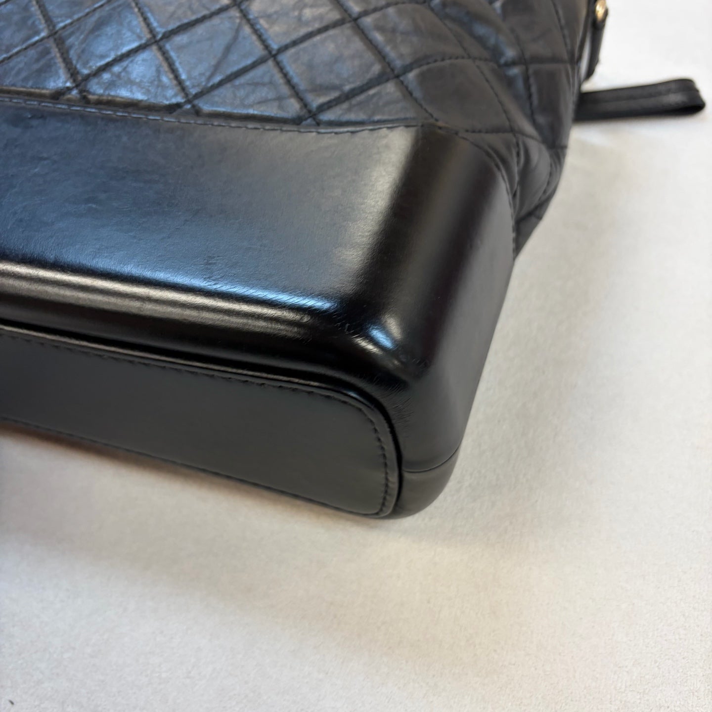 Chanel - Gabrielle - Leather - Black - (medium)