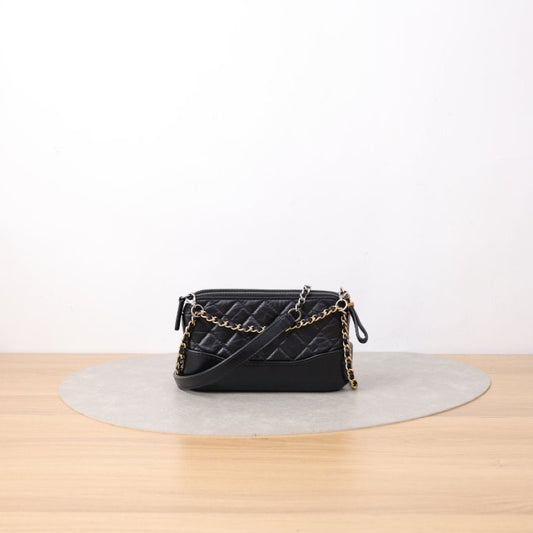 Chanel - Gabrielle - Leather - Black - (mini)