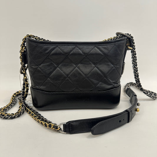 Chanel - Gabrielle - Leather - Black - (small)