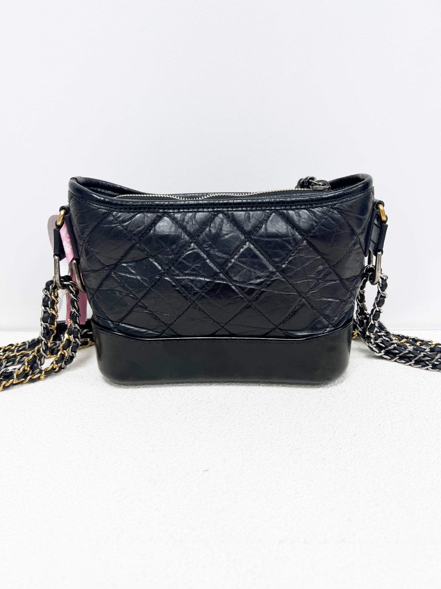 Chanel - Gabrielle - Leather - Black - (small)