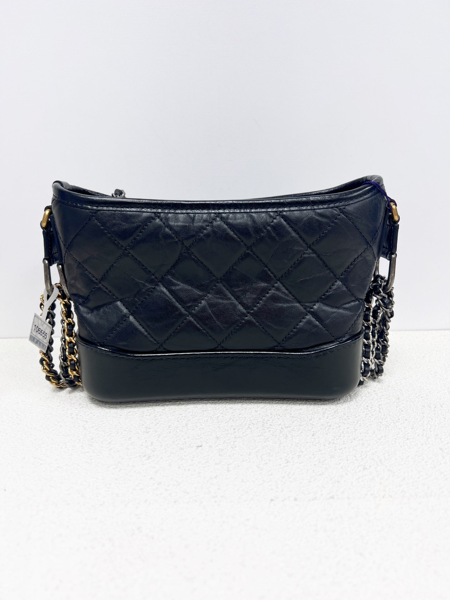 Chanel - Gabrielle - Leather - Black - (small)
