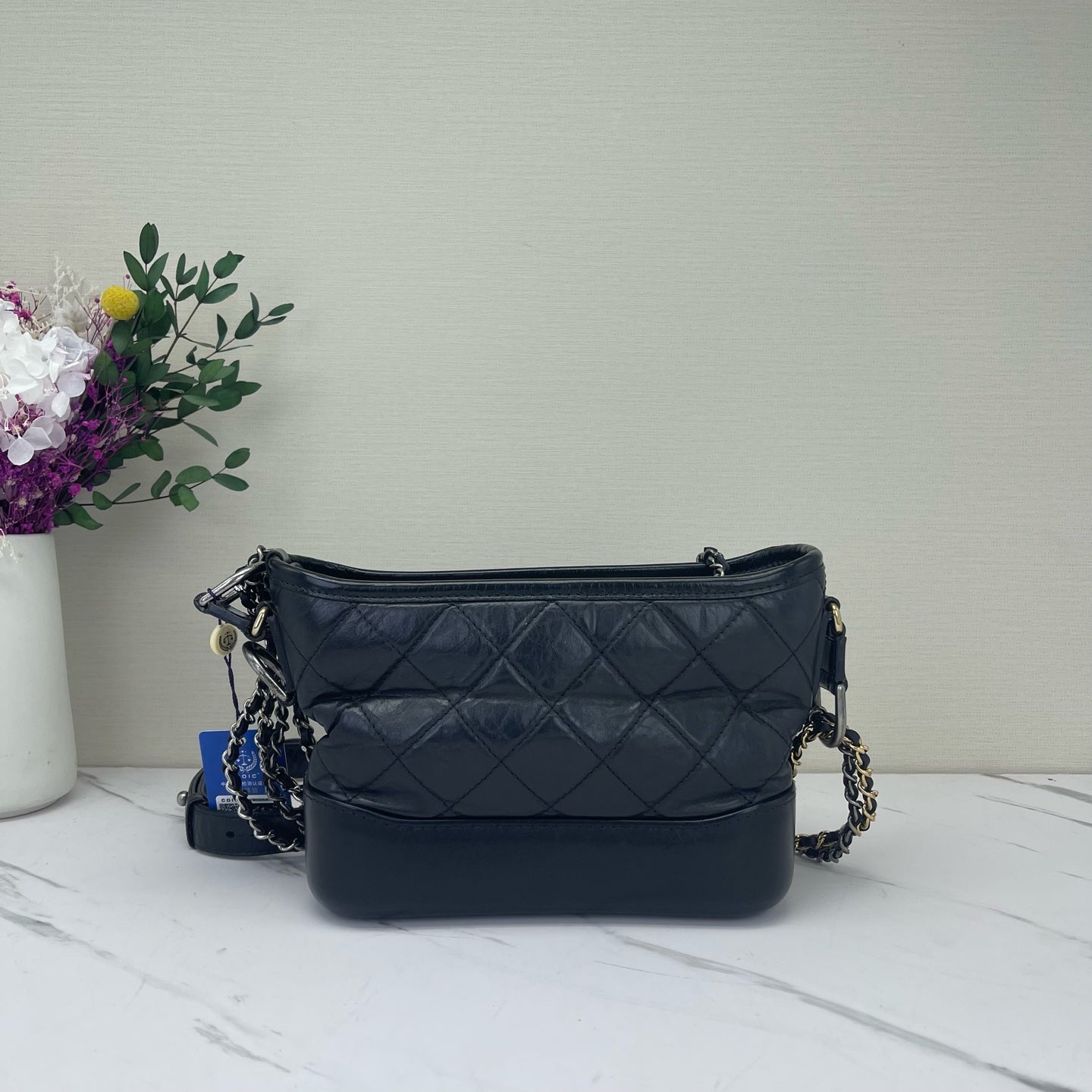 Chanel - Gabrielle - Leather - Black - (small)
