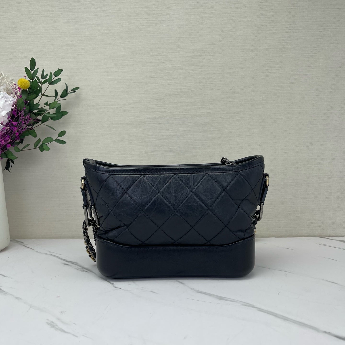 Chanel - Gabrielle - Leather - Black - (small)