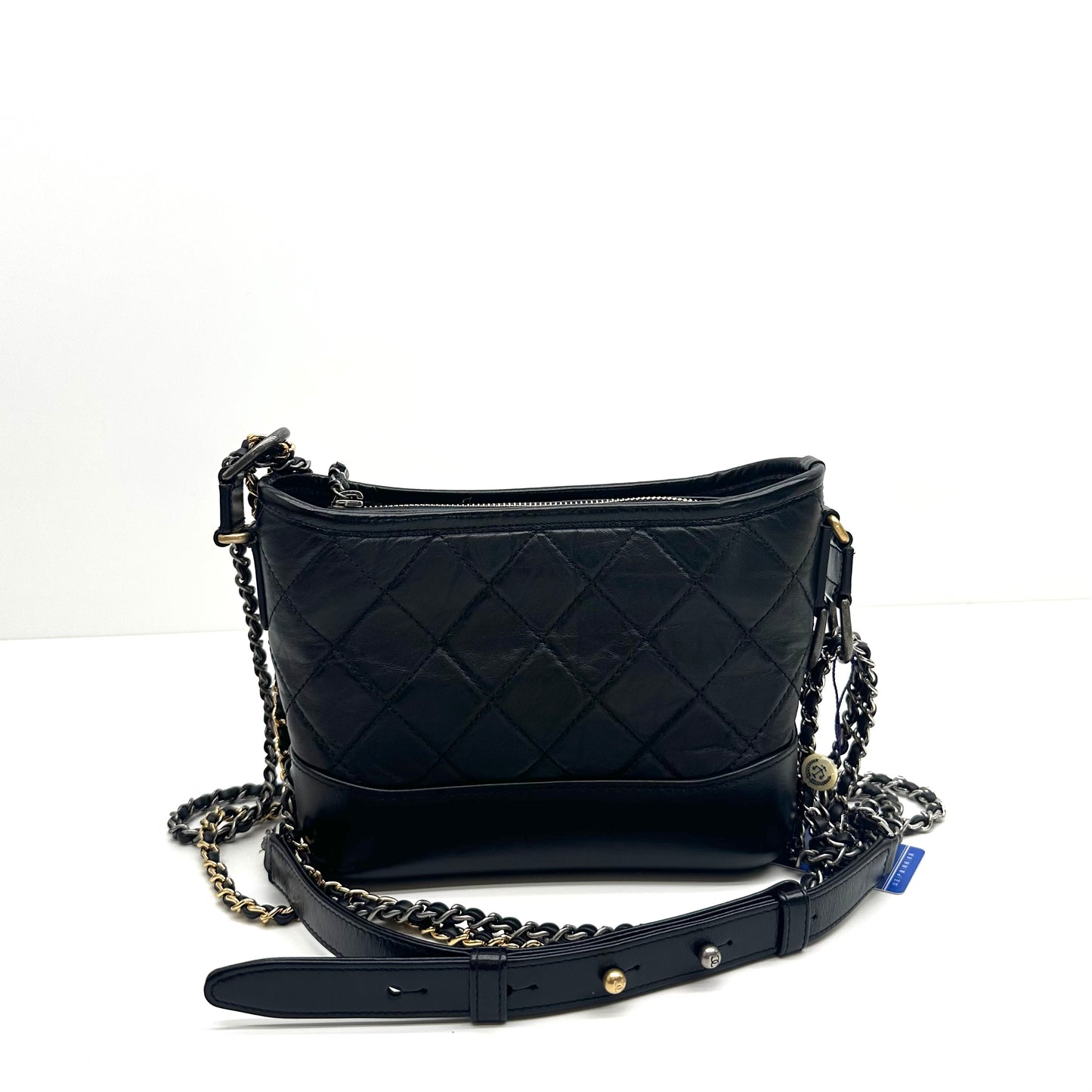 Chanel - Gabrielle - Leather - Black - (small)