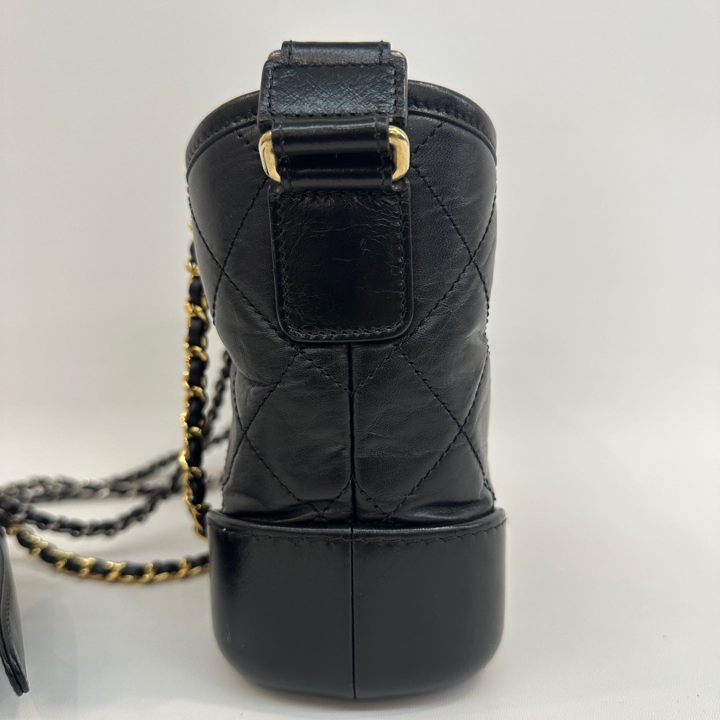 Chanel - Gabrielle - Leather - Black - (small)