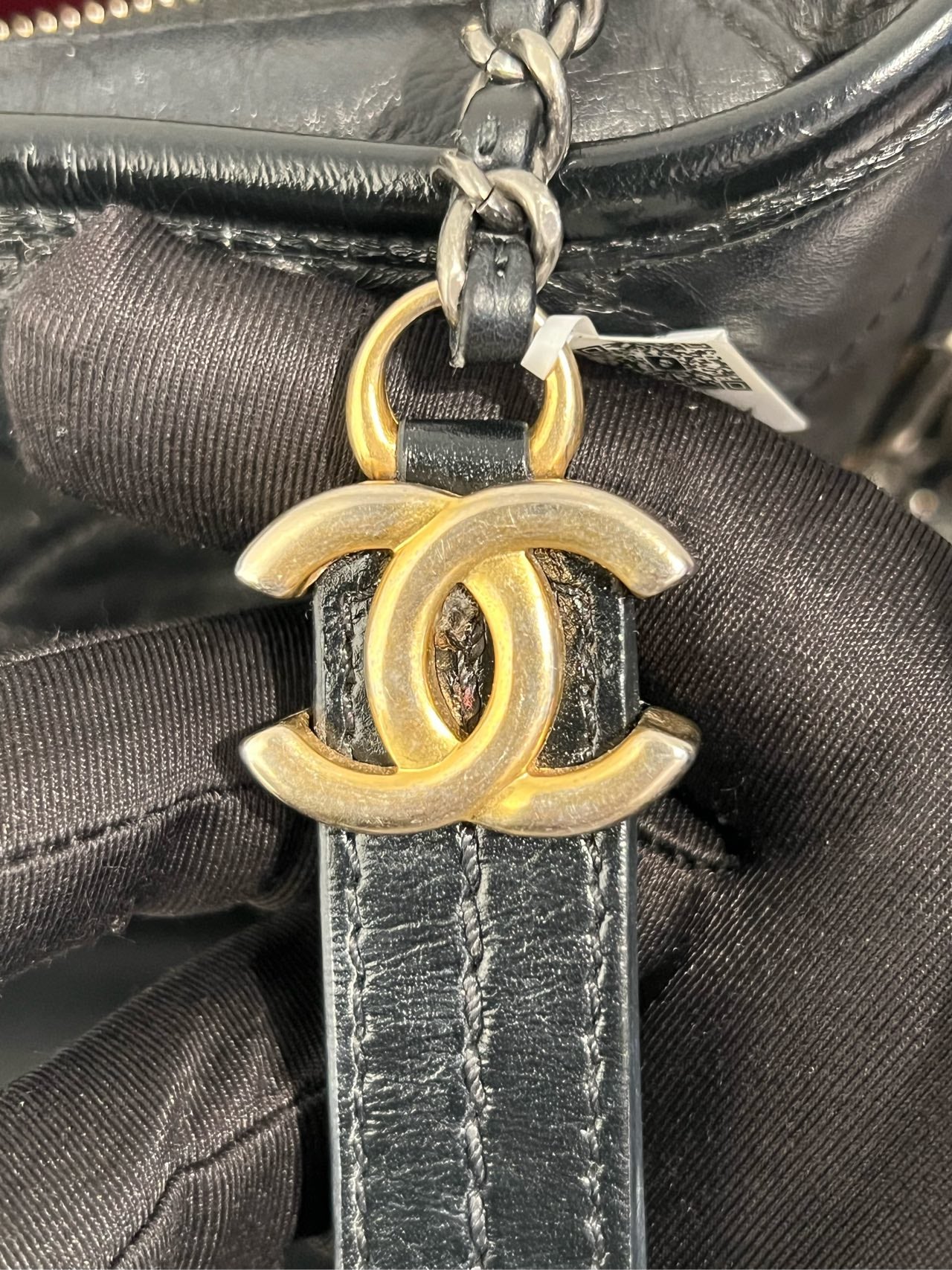 Chanel - Gabrielle - Leather - Black - (small)