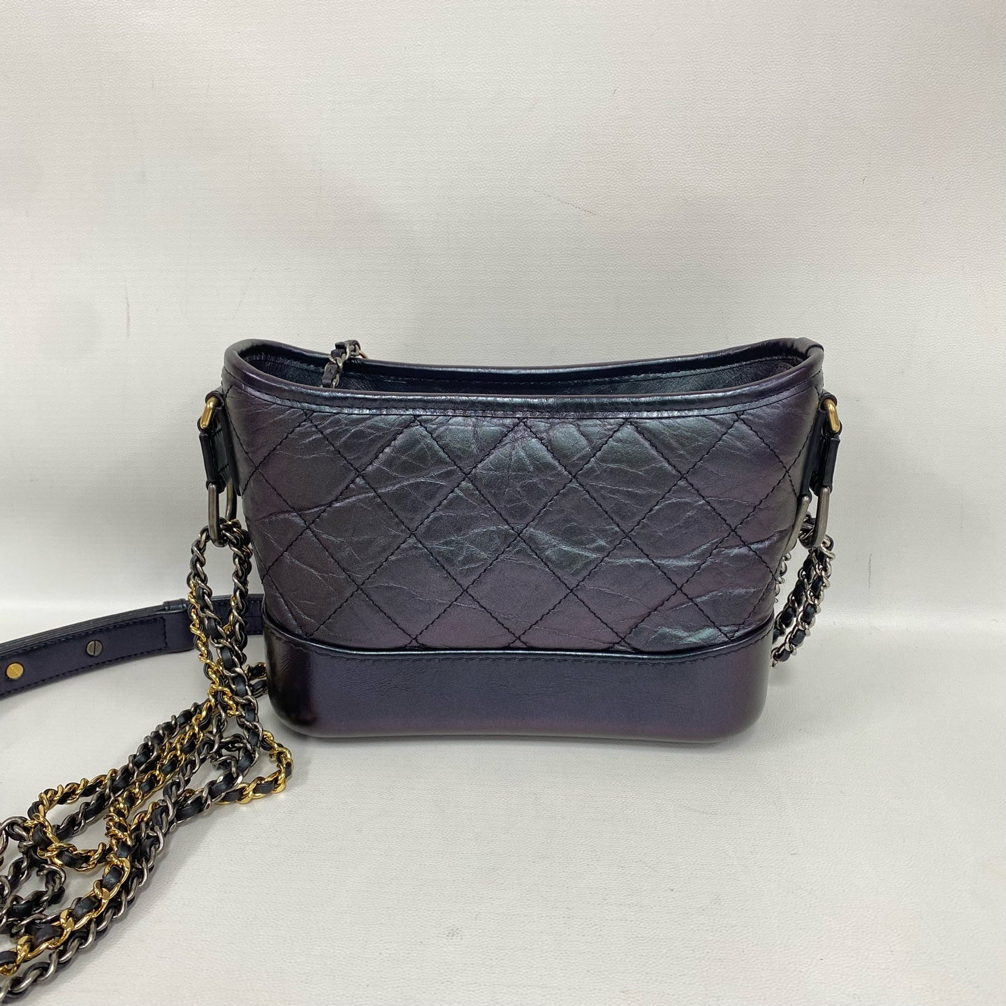 Chanel - Gabrielle - Leather - Black - (small)