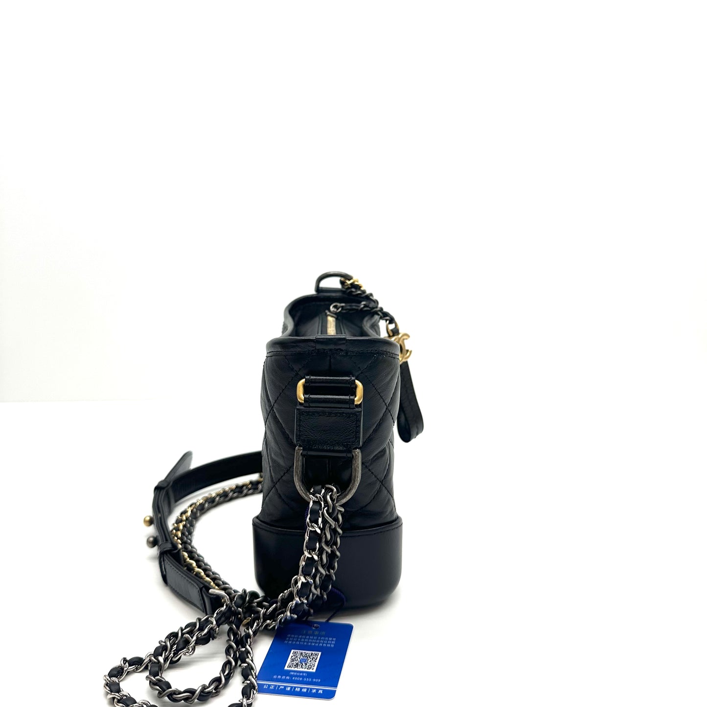 Chanel - Gabrielle - Leather - Black - (small)