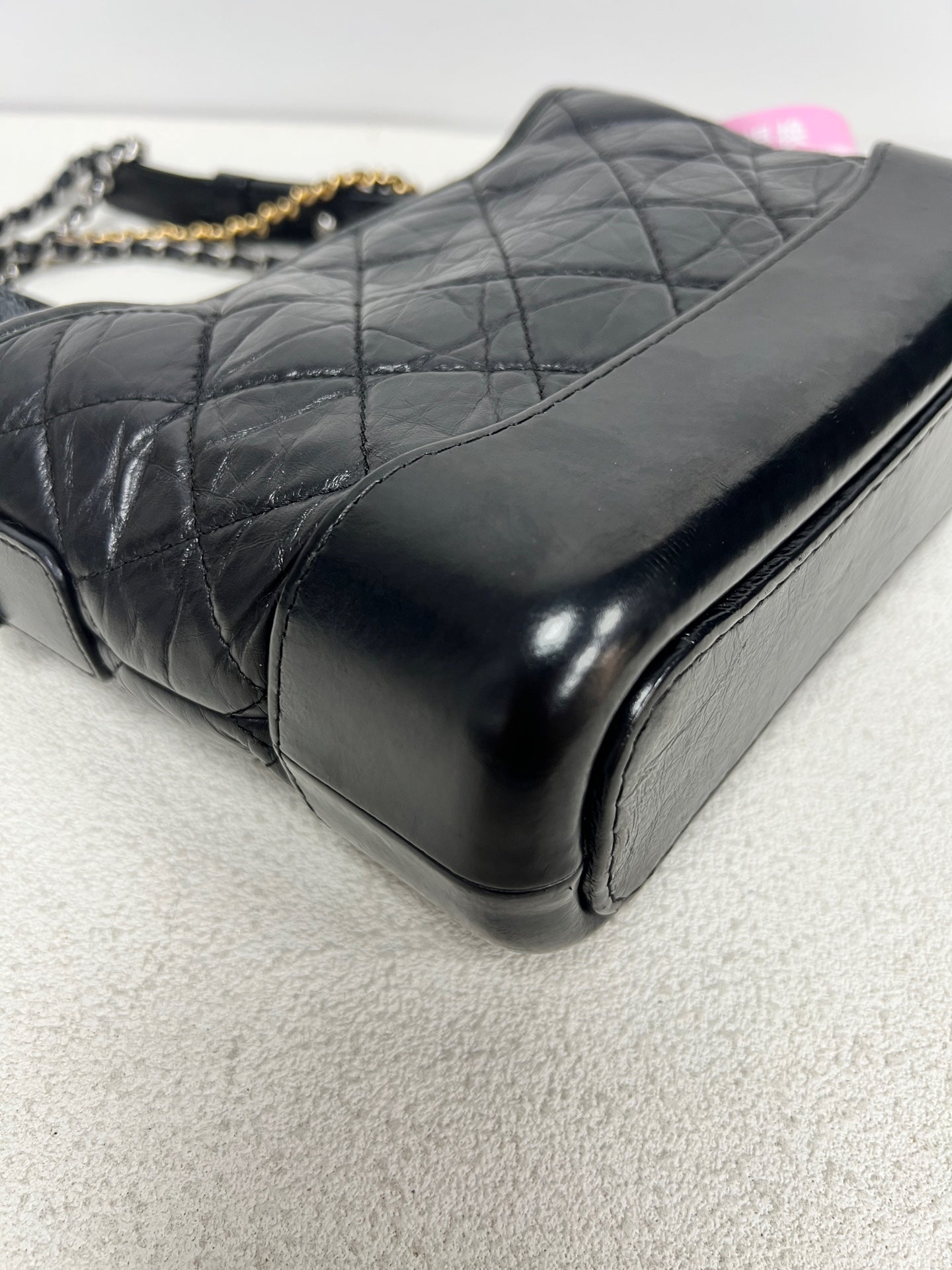 Chanel - Gabrielle - Leather - Black - (small)
