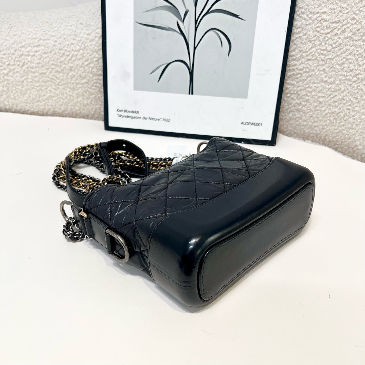 Chanel - Gabrielle - Leather - Black - (small)
