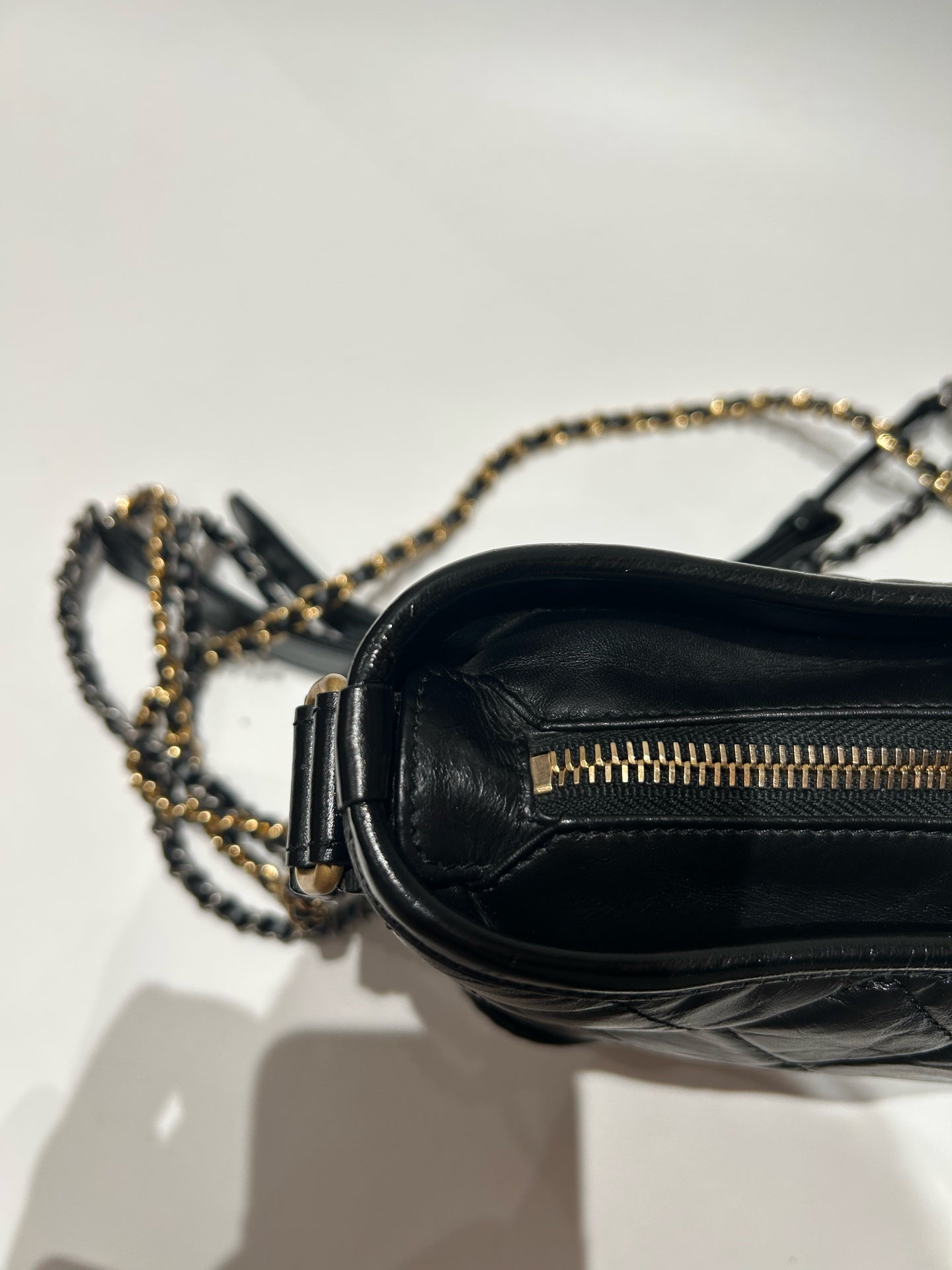 Chanel - Gabrielle - Leather - Black - (small)