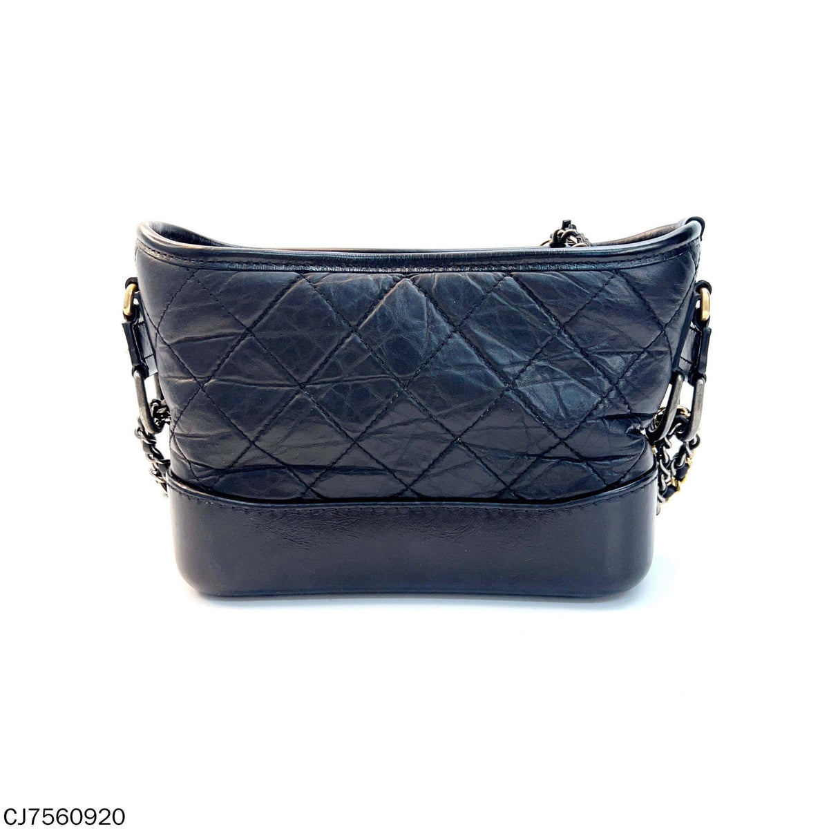 Chanel - Gabrielle - Leather - Black - (small)