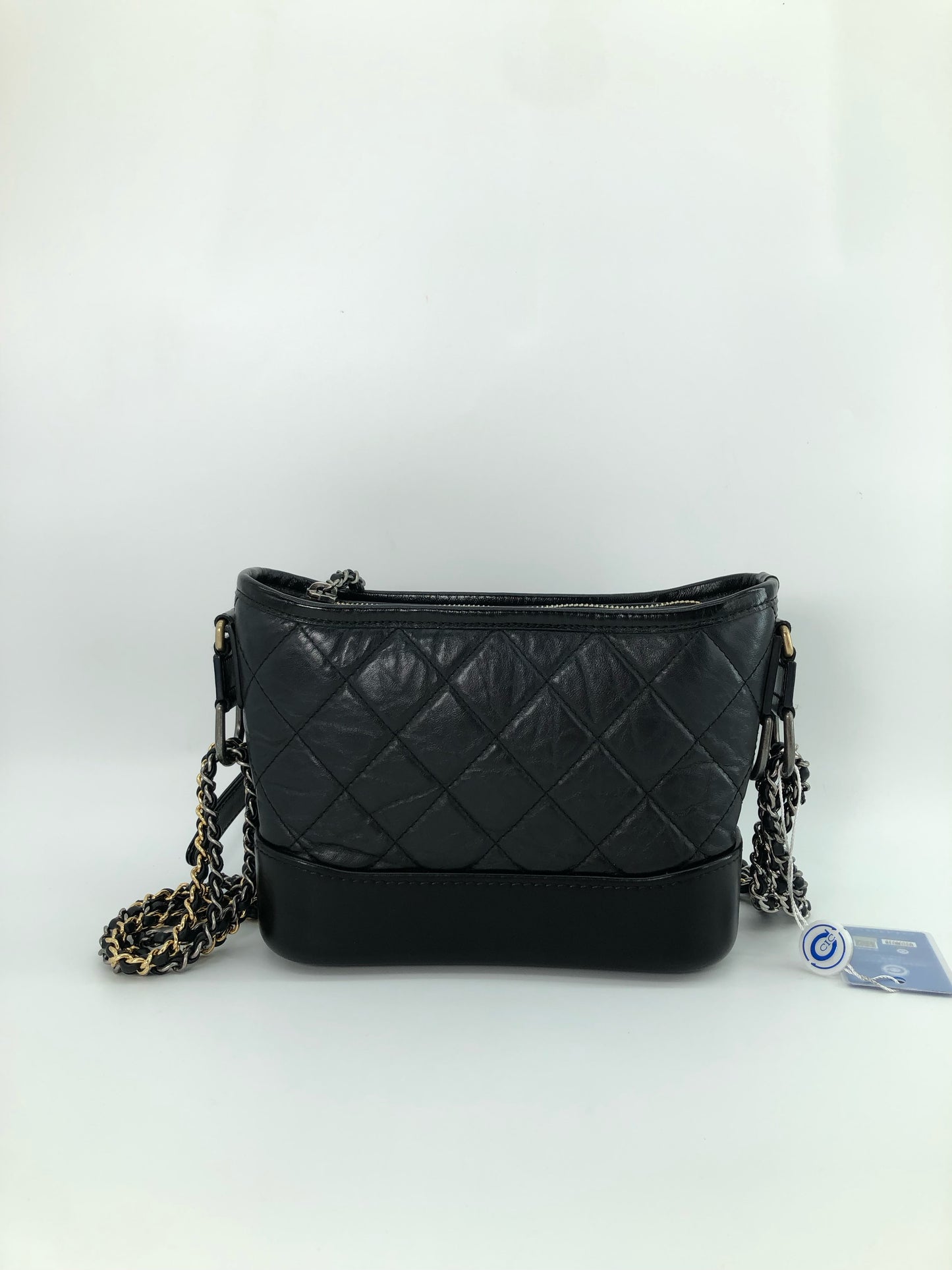 Chanel - Gabrielle - Leather - Black - (small)
