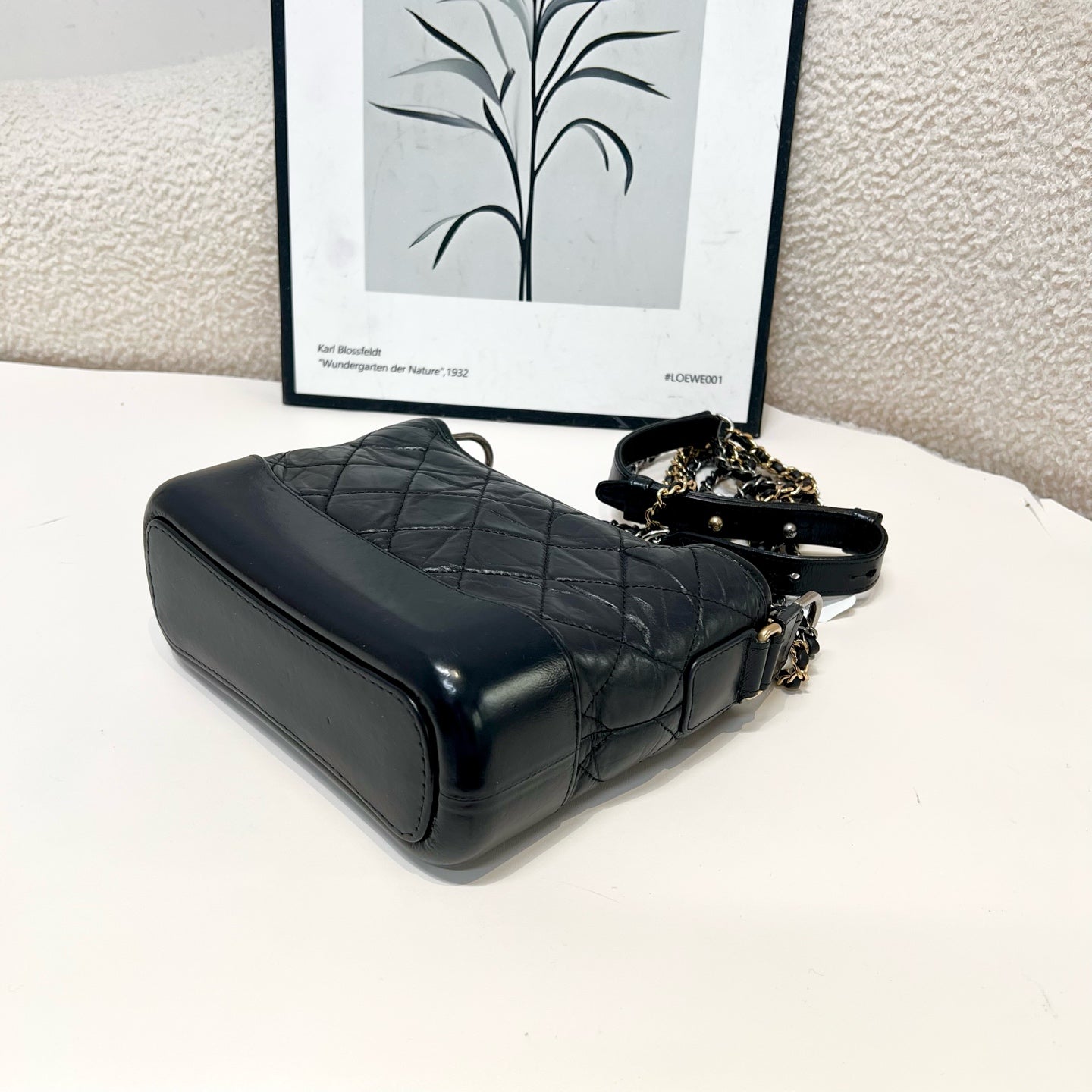 Chanel - Gabrielle - Leather - Black - (small)