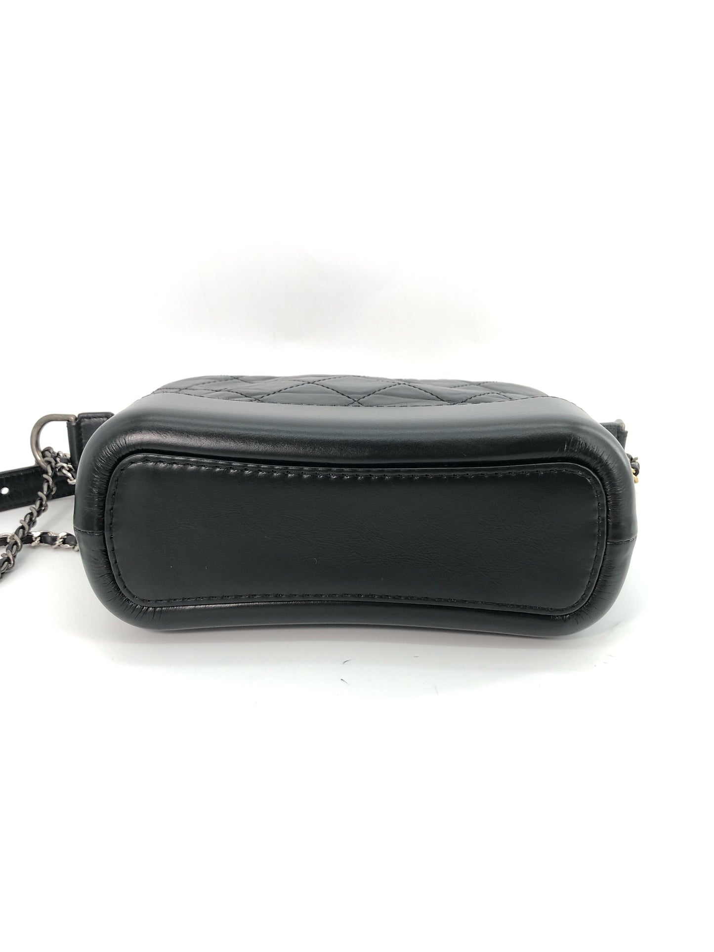 Chanel - Gabrielle - Leather - Black - (small)