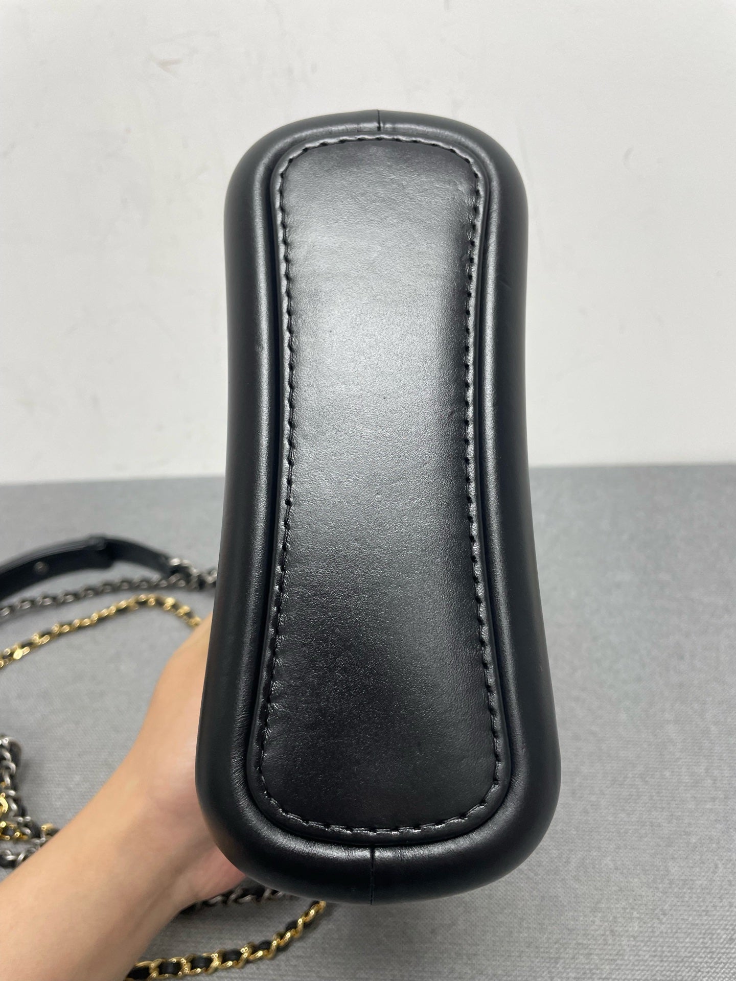 Chanel - Gabrielle - Leather - Black - (Small)