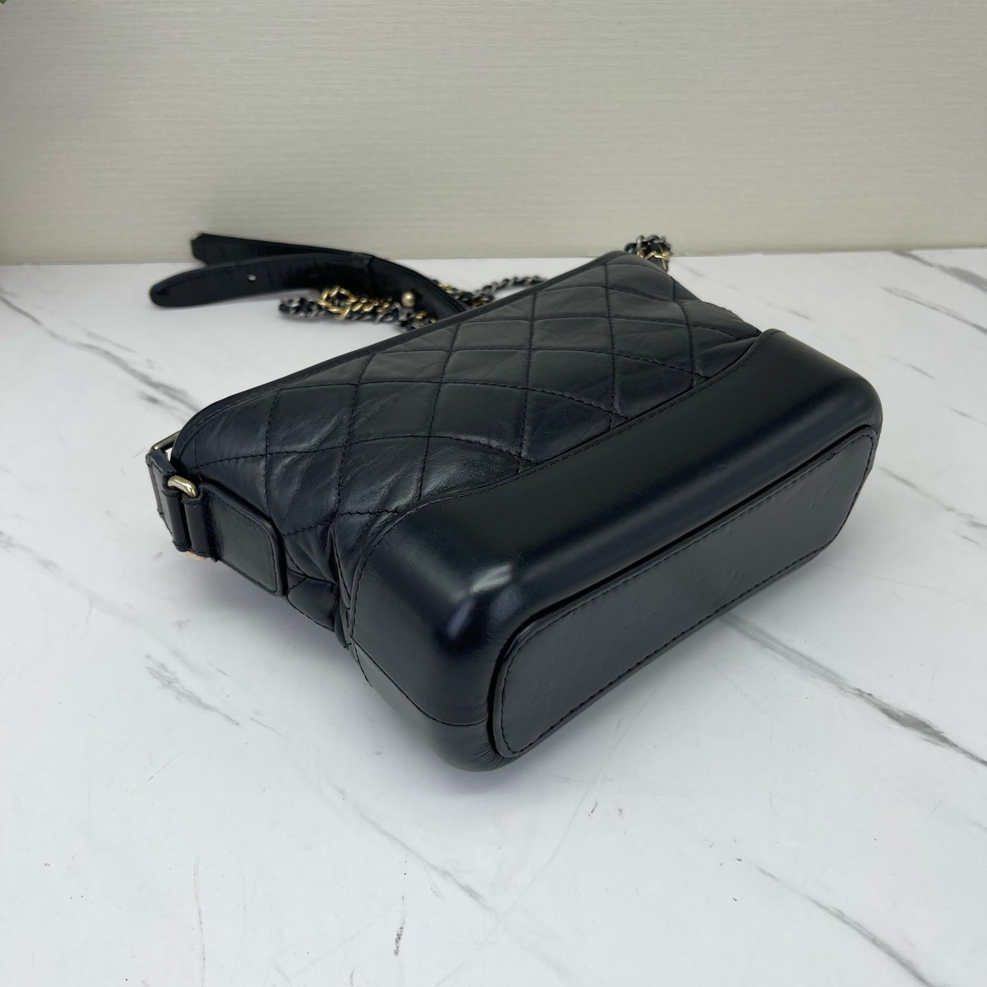 Chanel - Gabrielle - Leather - Black - (small)