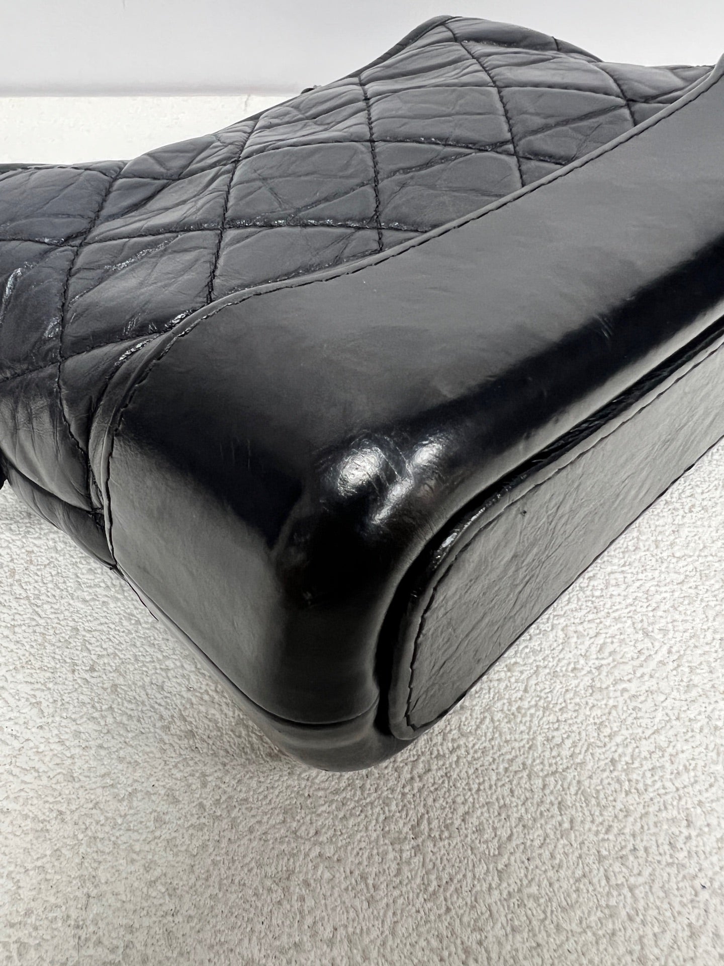 Chanel - Gabrielle - Leather - Black - (small)