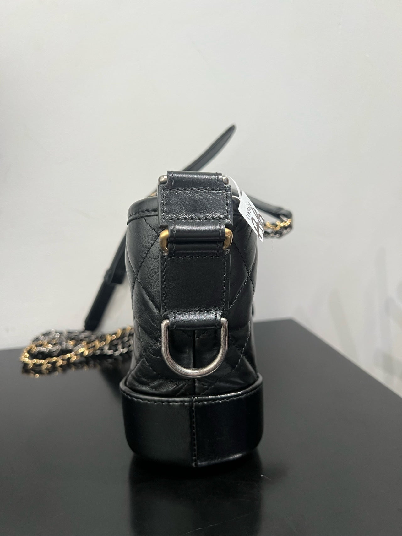 Chanel - Gabrielle - Leather - Black - (small)