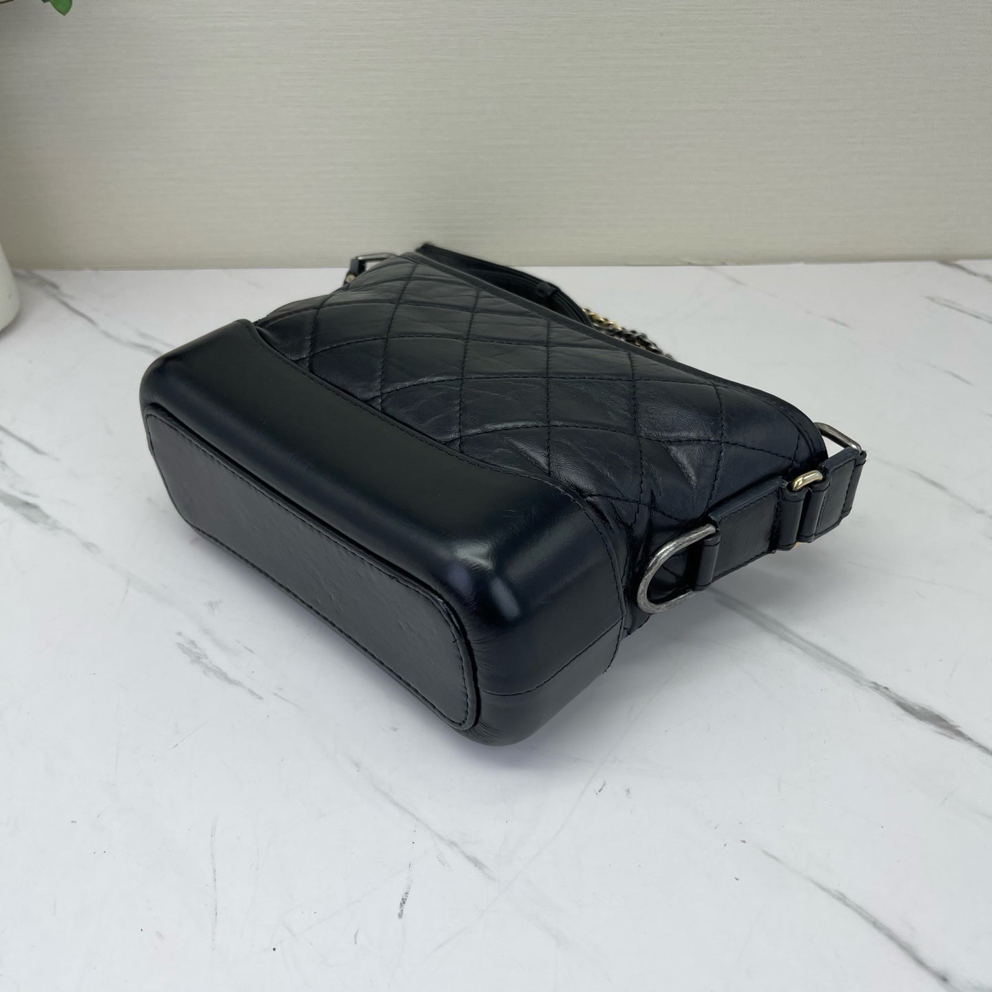 Chanel - Gabrielle - Leather - Black - (small)