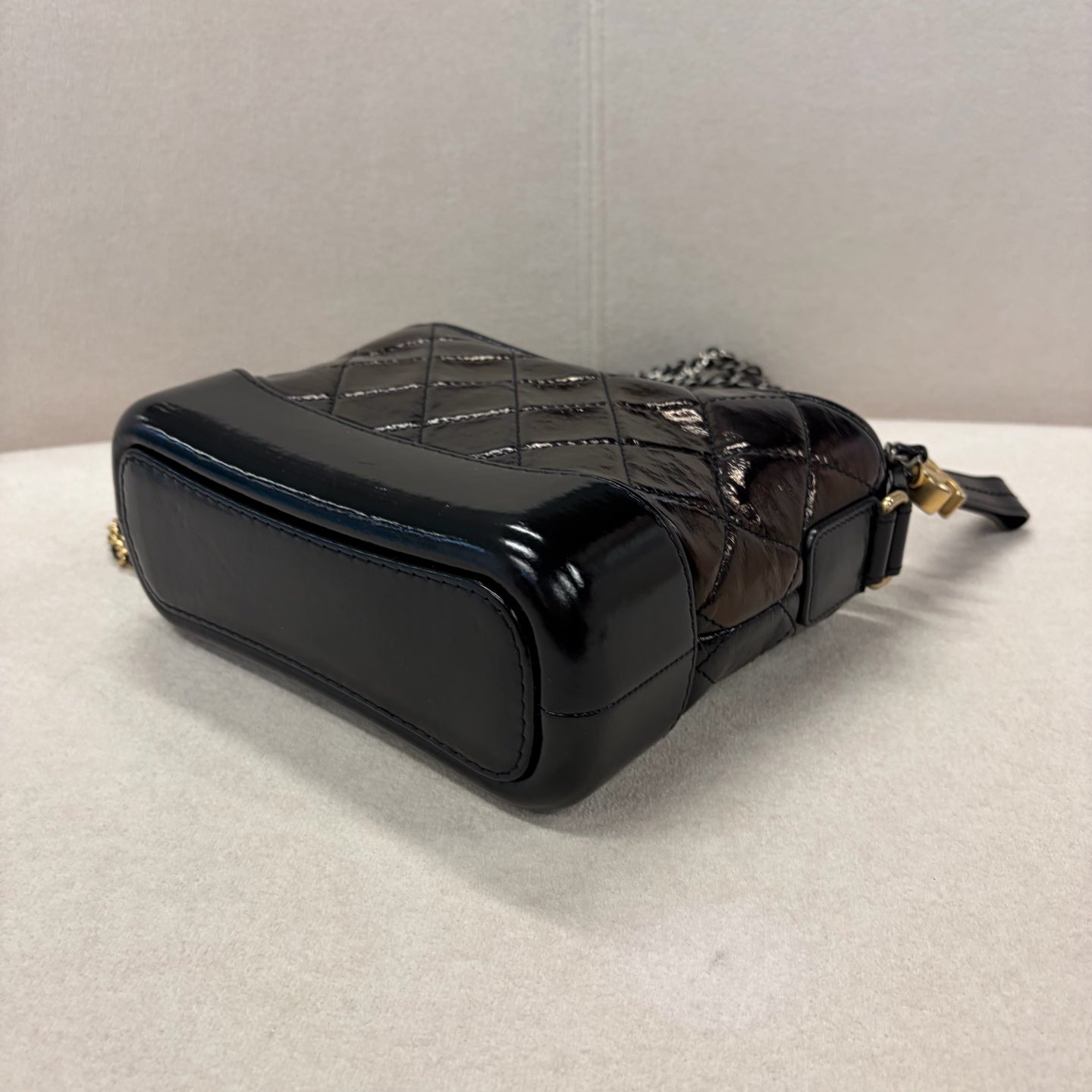 Chanel - Gabrielle - Leather - Black - (small)