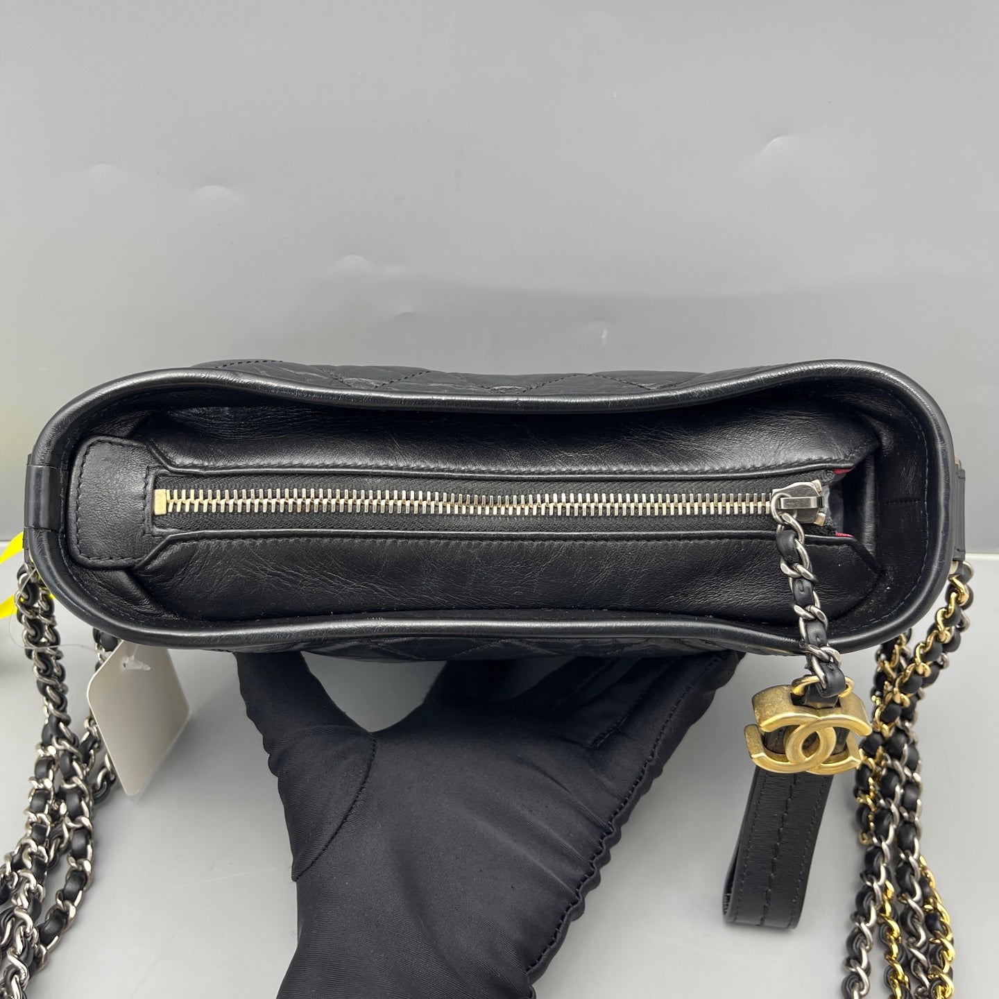 Chanel - Gabrielle - Leather - Black - (small)