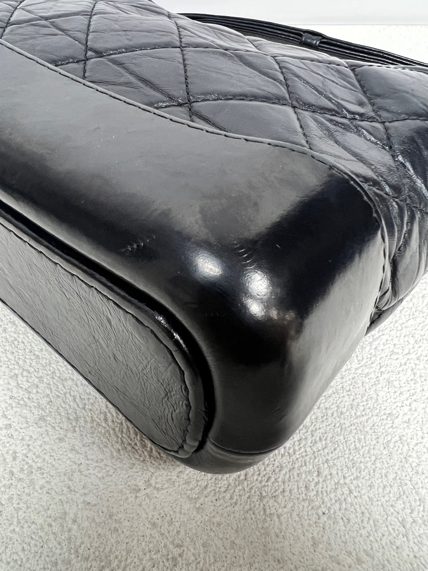 Chanel - Gabrielle - Leather - Black - (small)