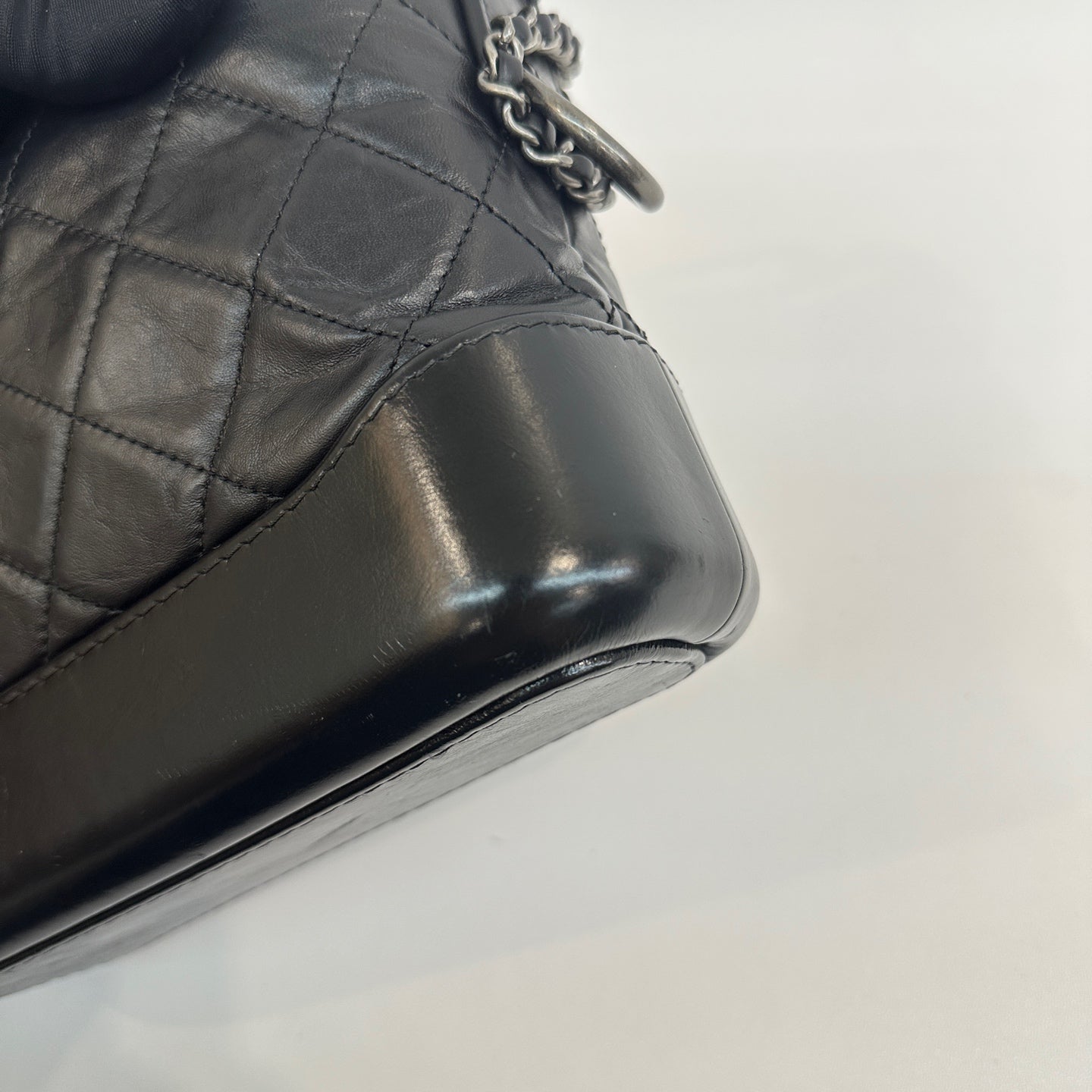 Chanel - Gabrielle - Leather - Black - (small)