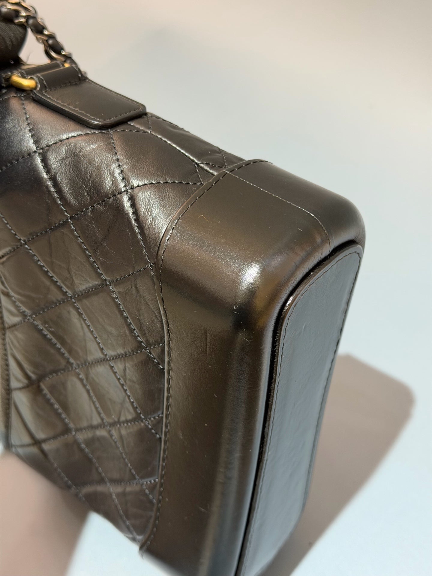 Chanel - Gabrielle - Leather - Black - (small)